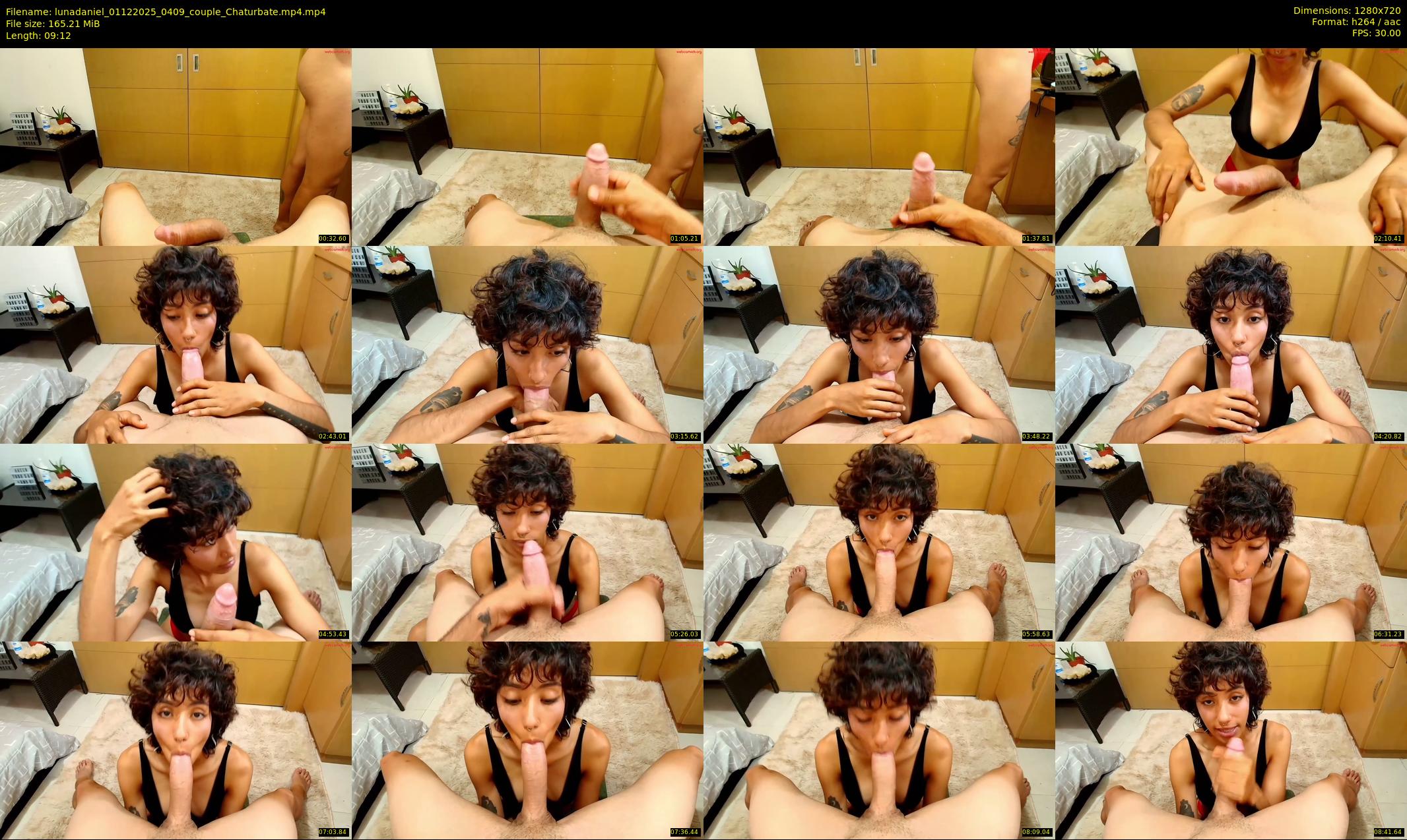 lunadaniel — 10 minute Chaturbate couple cam show recording, 720p, Dec 1, 2025