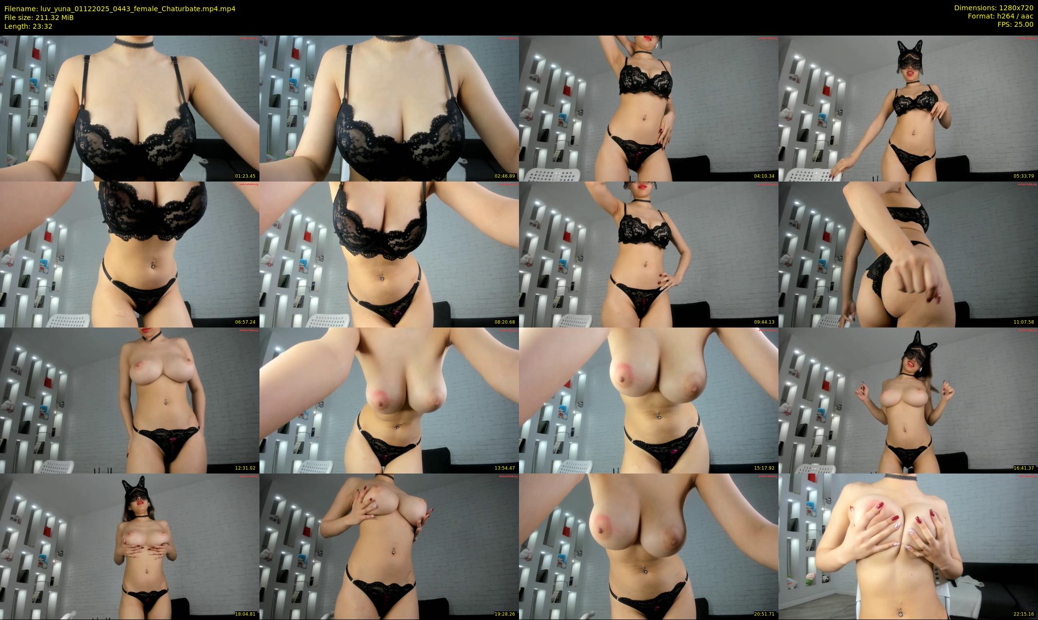 luv_yuna — 24 minute Chaturbate female cam show recording, 720p, Dec 1, 2025