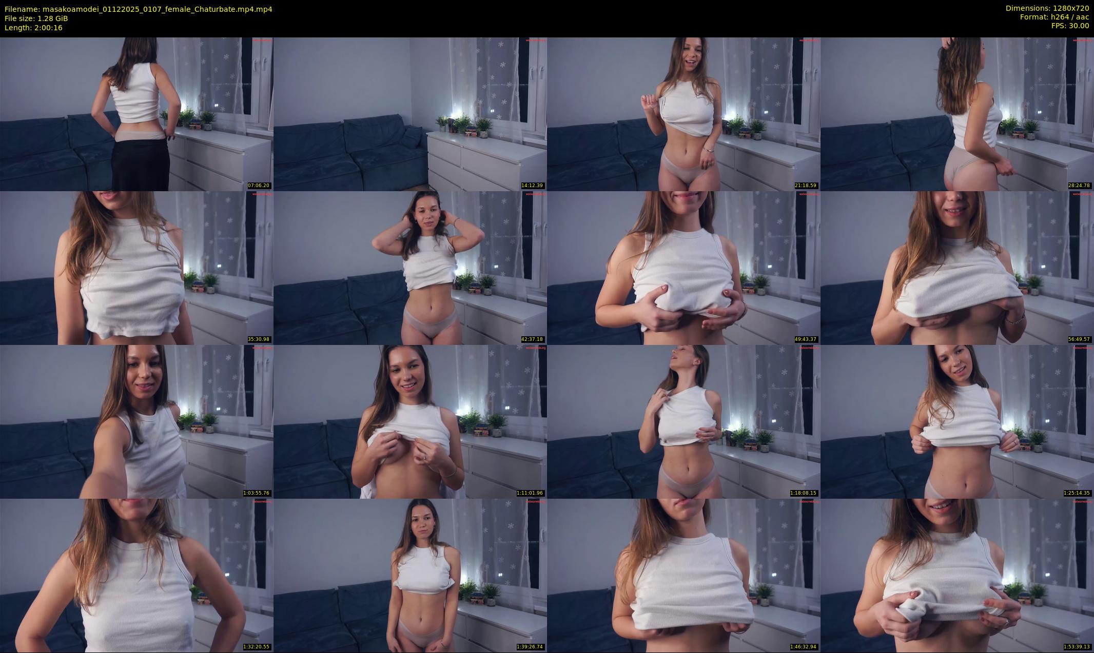 masakoamodei — 121 minute Chaturbate female cam show recording, 720p, Dec 1, 2025