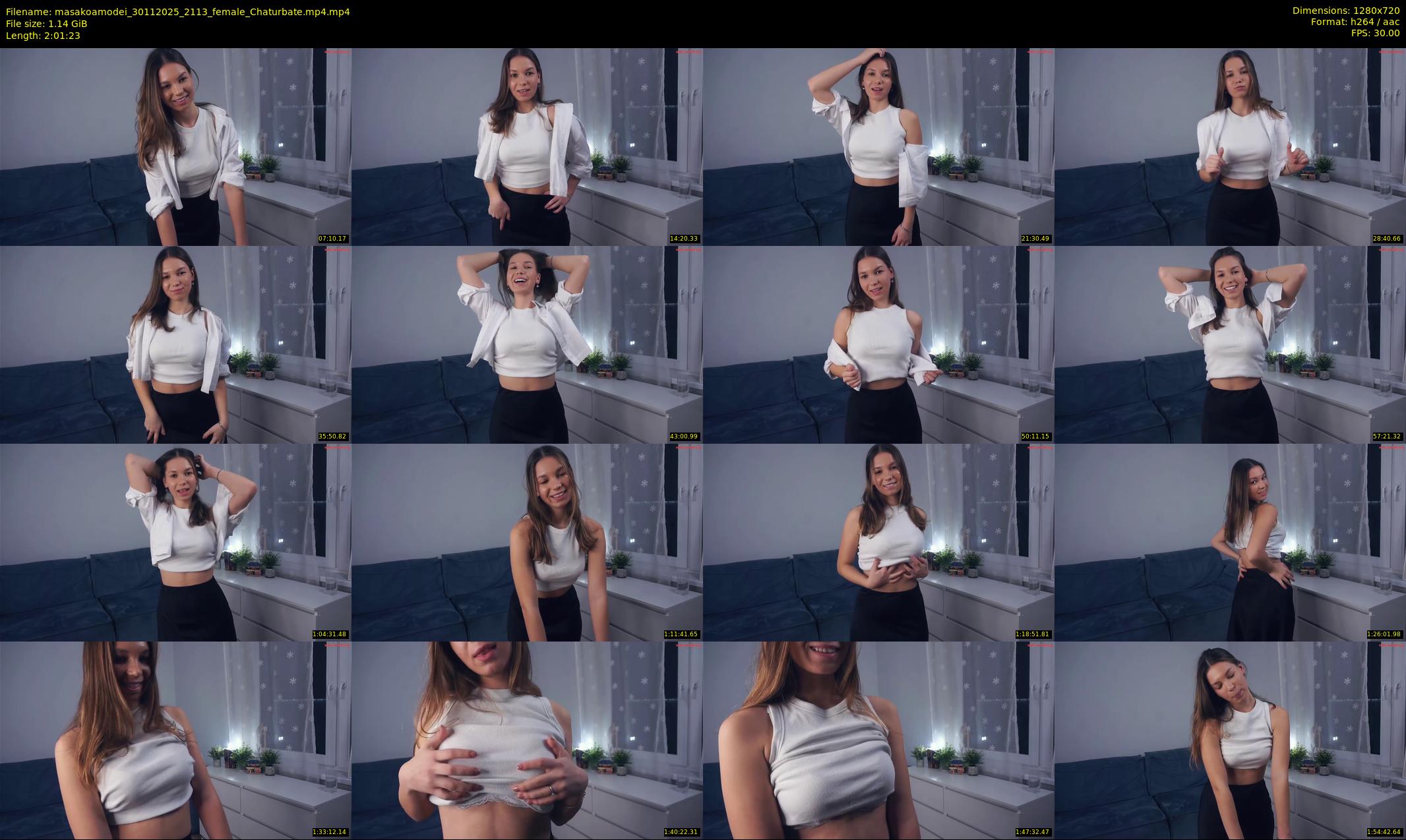 masakoamodei — 122 minute Chaturbate female cam show recording, 720p, Nov 30, 2025