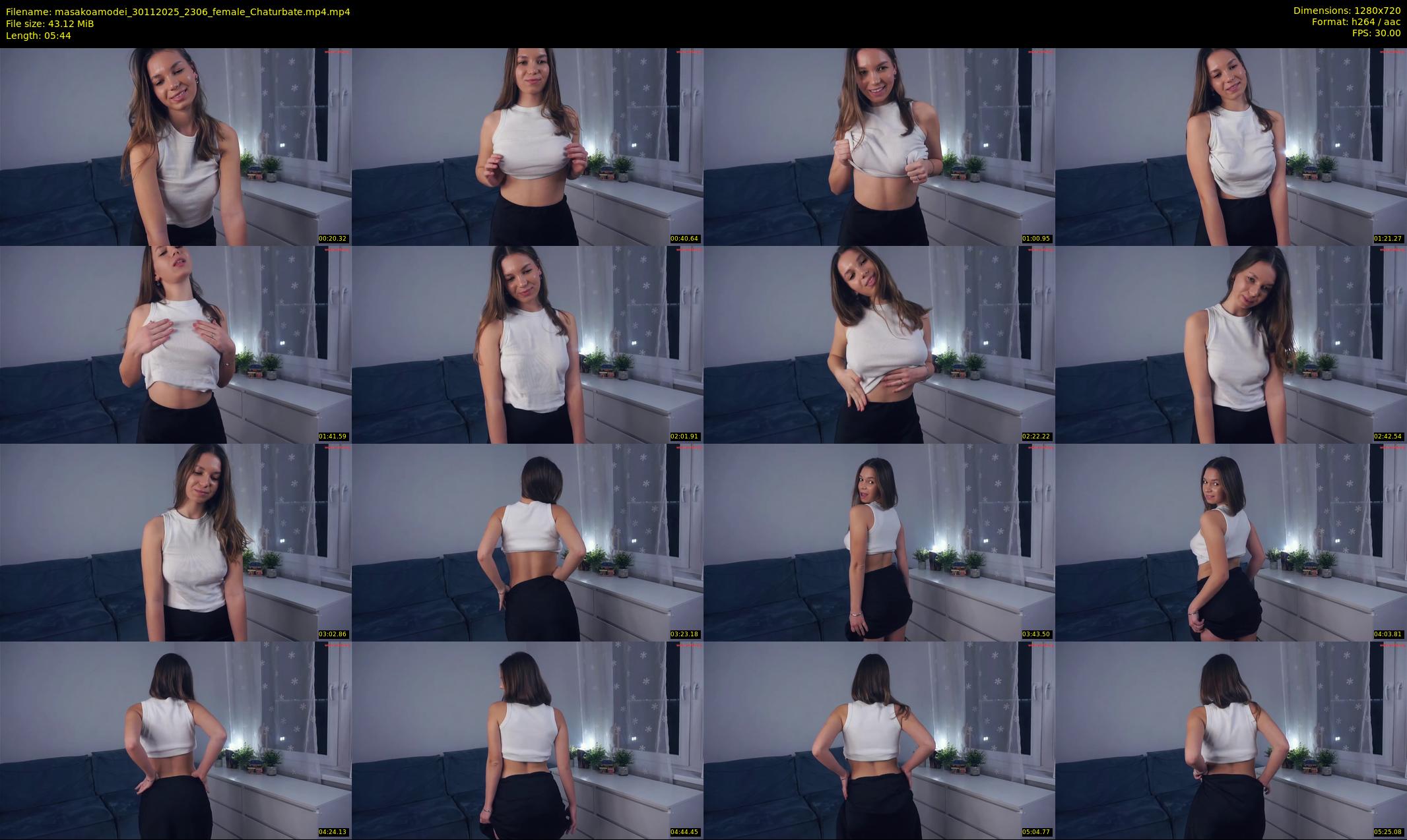 masakoamodei — 6 minute Chaturbate female cam show recording, 720p, Nov 30, 2025