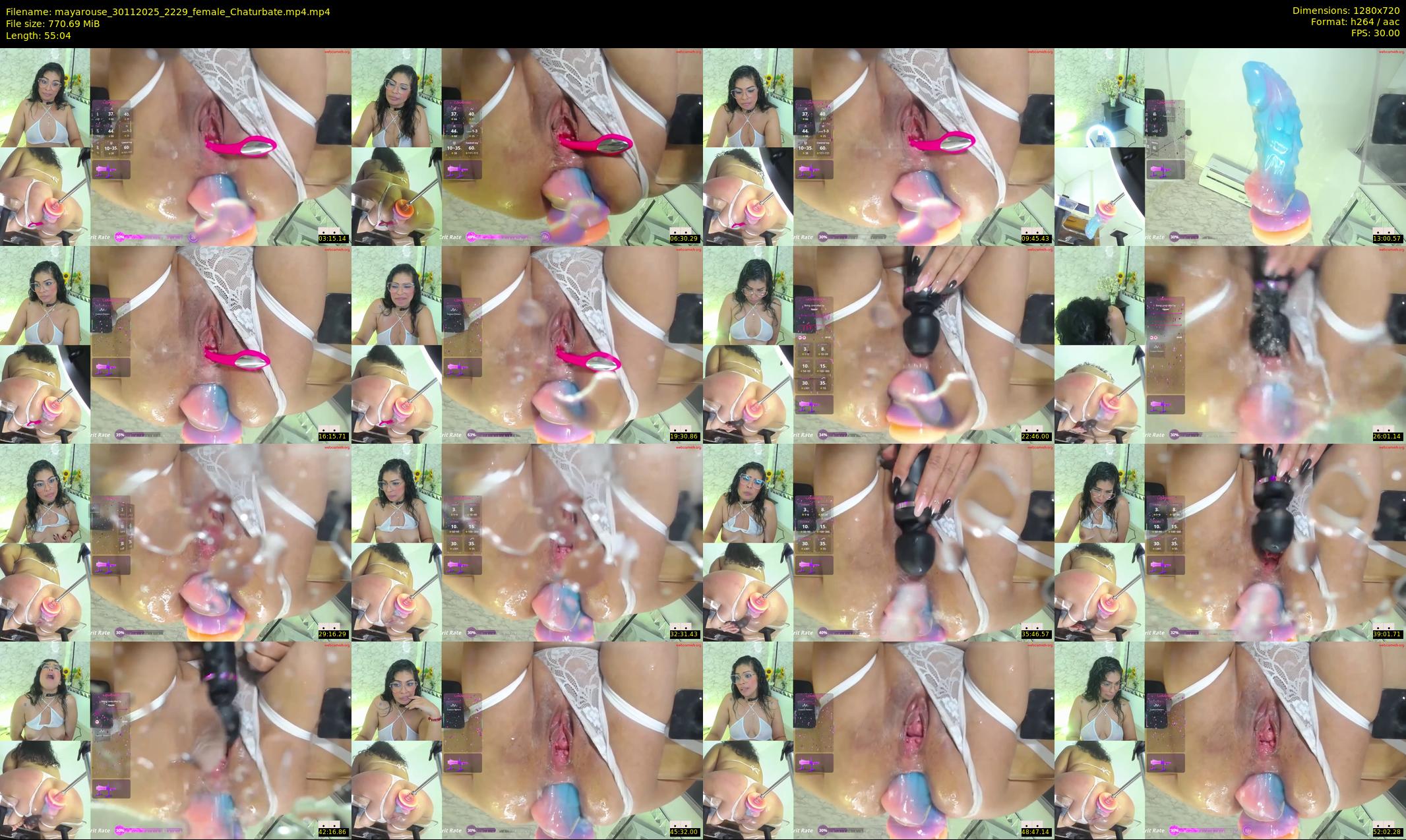 mayarouse — 56 minute Chaturbate female cam show recording, 720p, Nov 30, 2025