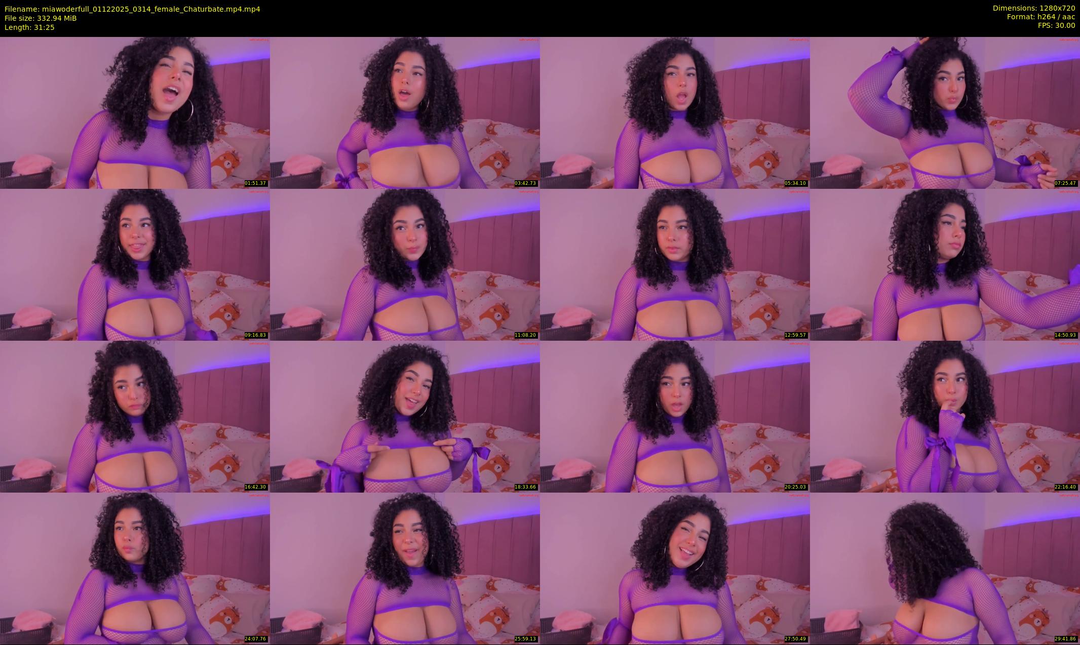 miawoderfull — 32 minute Chaturbate female cam show recording, 720p, Dec 1, 2025