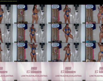 milavalentinax — 33 minute Chaturbate female cam show recording, 720p, Dec 1, 2025