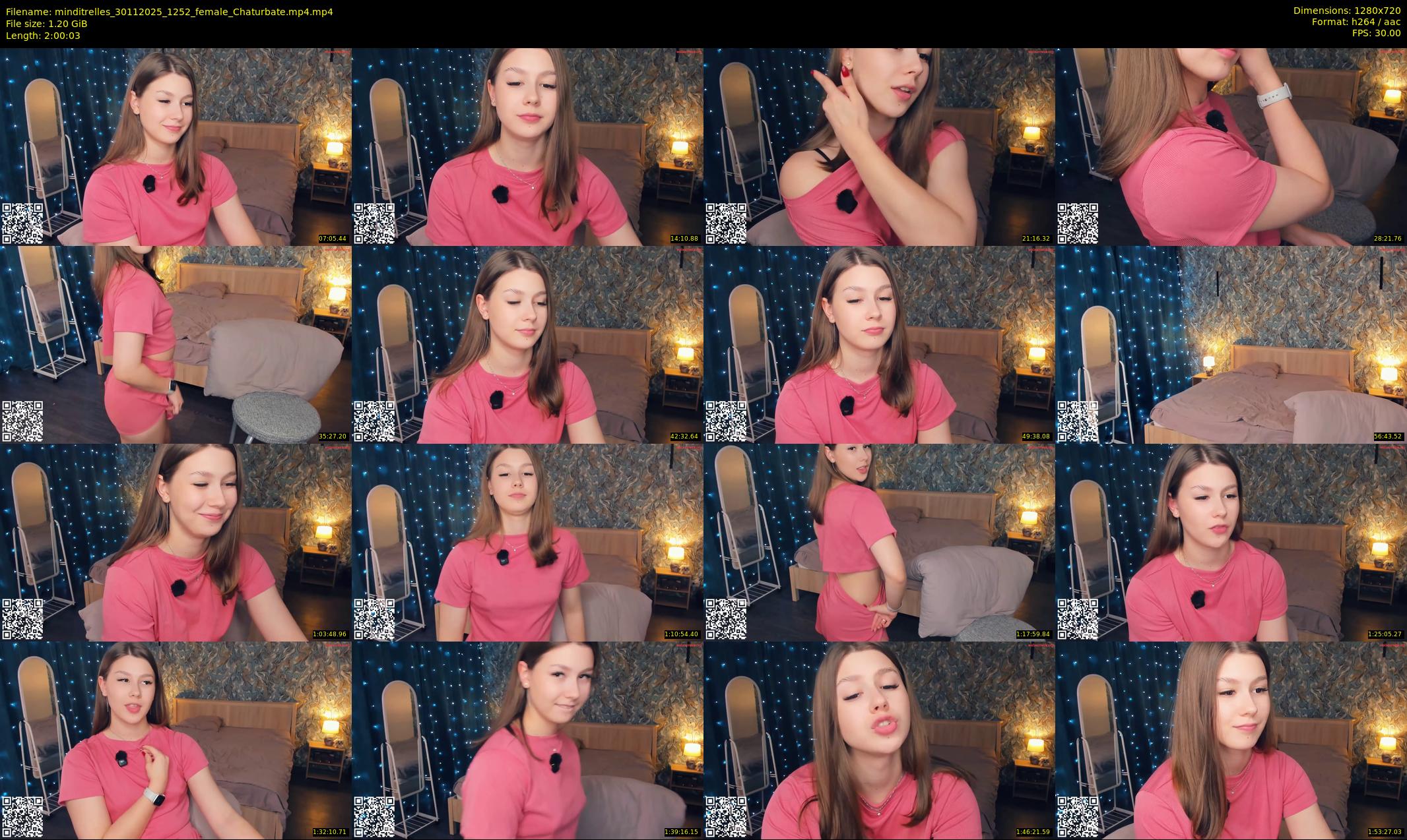 minditrelles — 121 minute Chaturbate female cam show recording, 720p, Nov 30, 2025