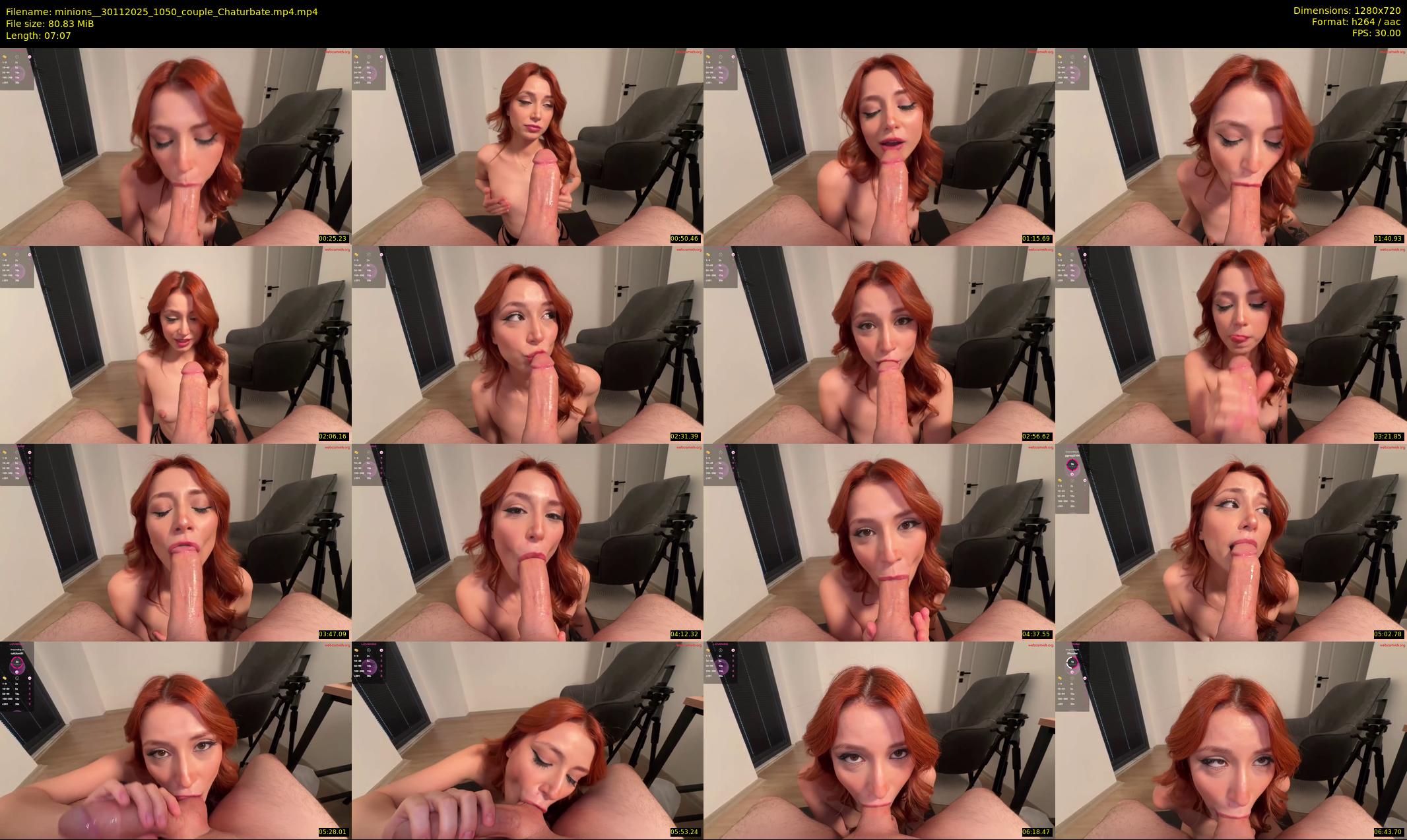minions_ — 8 minute Chaturbate couple cam show recording, 720p, Nov 30, 2025