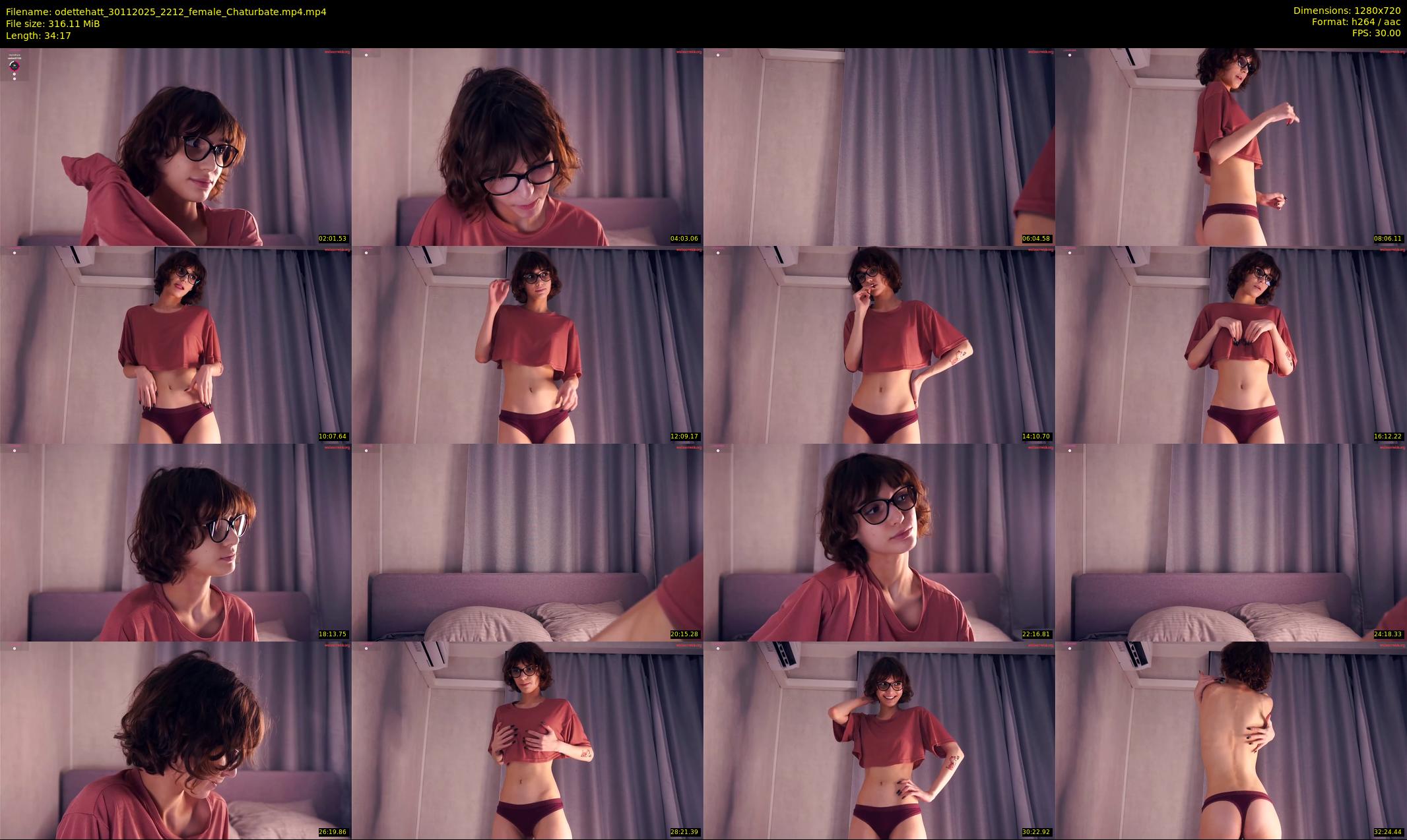 odettehatt — 35 minute Chaturbate female cam show recording, 720p, Nov 30, 2025