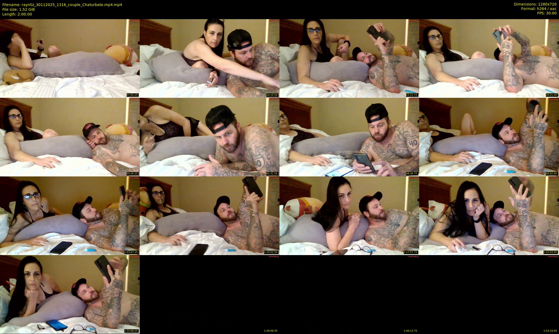 raynliz — 120 minute Chaturbate couple cam show recording, 720p, Nov 30, 2025
