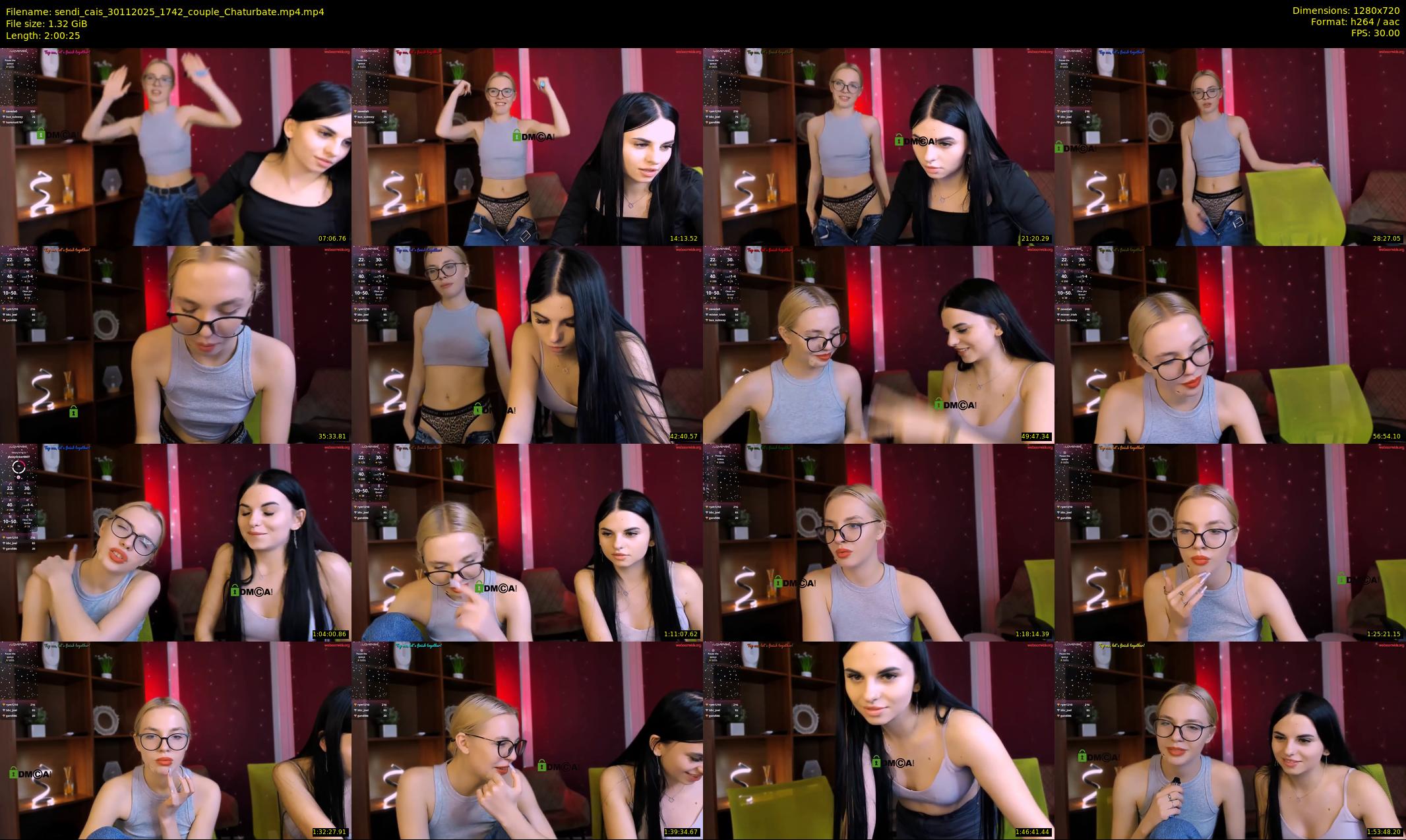sendi_cais — 121 minute Chaturbate female cam show recording, 720p, Nov 30, 2025