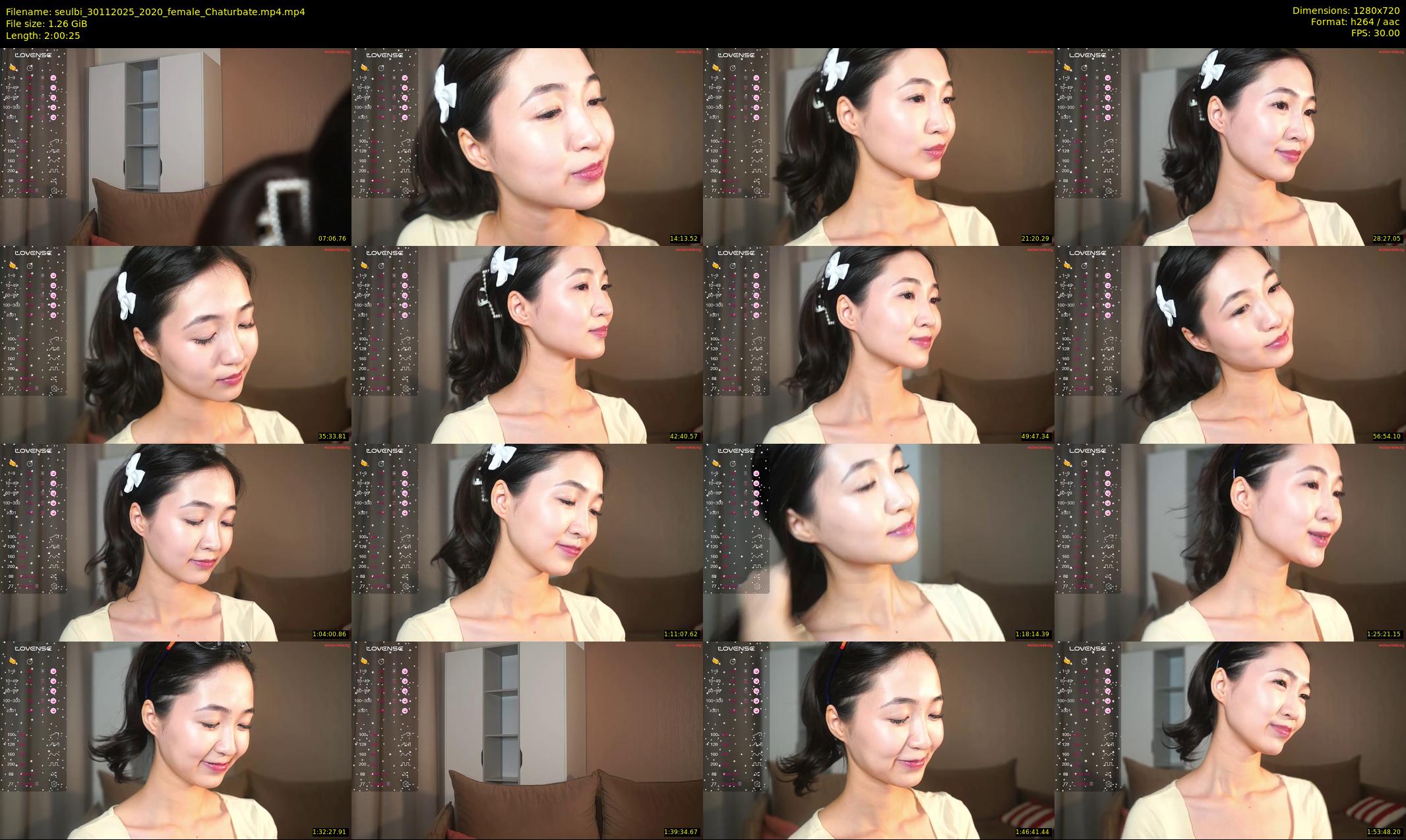 seulbi — 121 minute Chaturbate female cam show recording, 720p, Nov 30, 2025