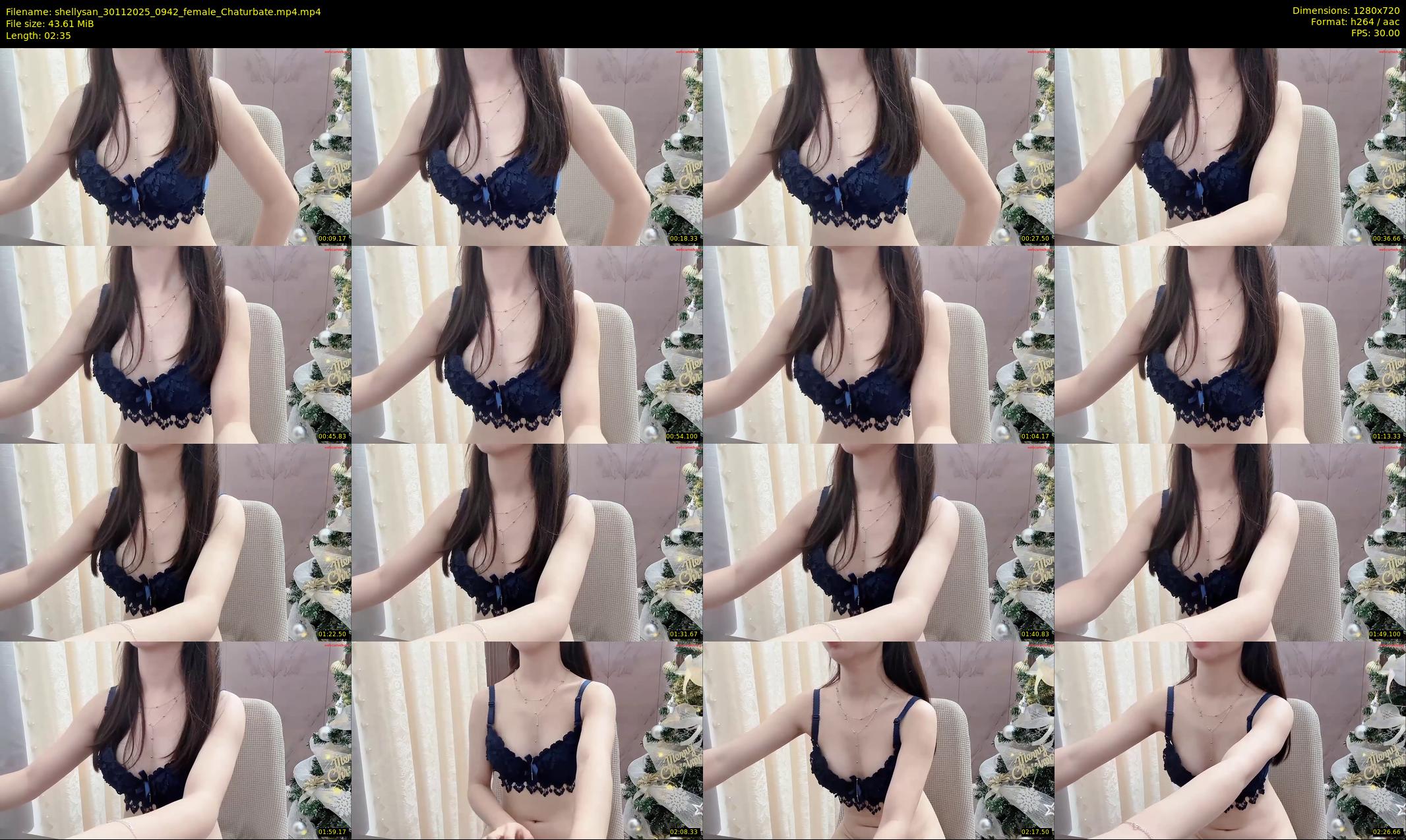 shellysan — 3 minute Chaturbate female cam show recording, 720p, Nov 30, 2025