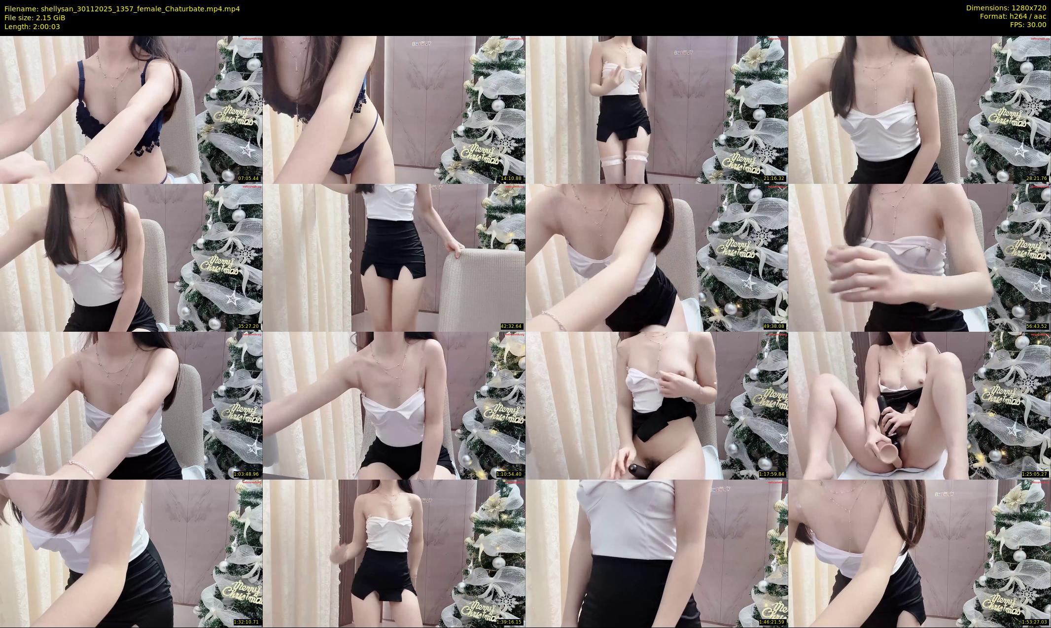 shellysan — 121 minute Chaturbate female cam show recording, 720p, Nov 30, 2025