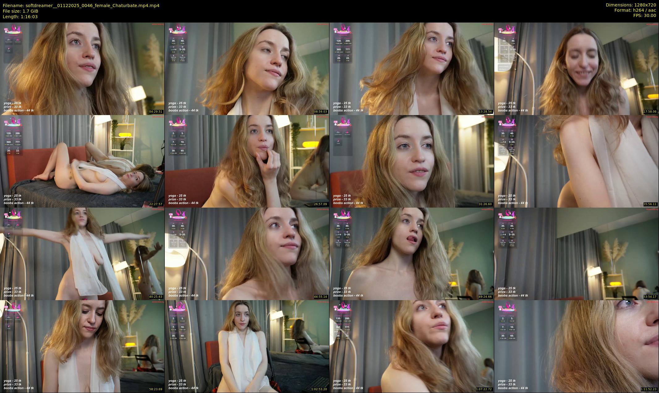 softdreamer_ — 77 minute Chaturbate female cam show recording, 720p, Dec 1, 2025