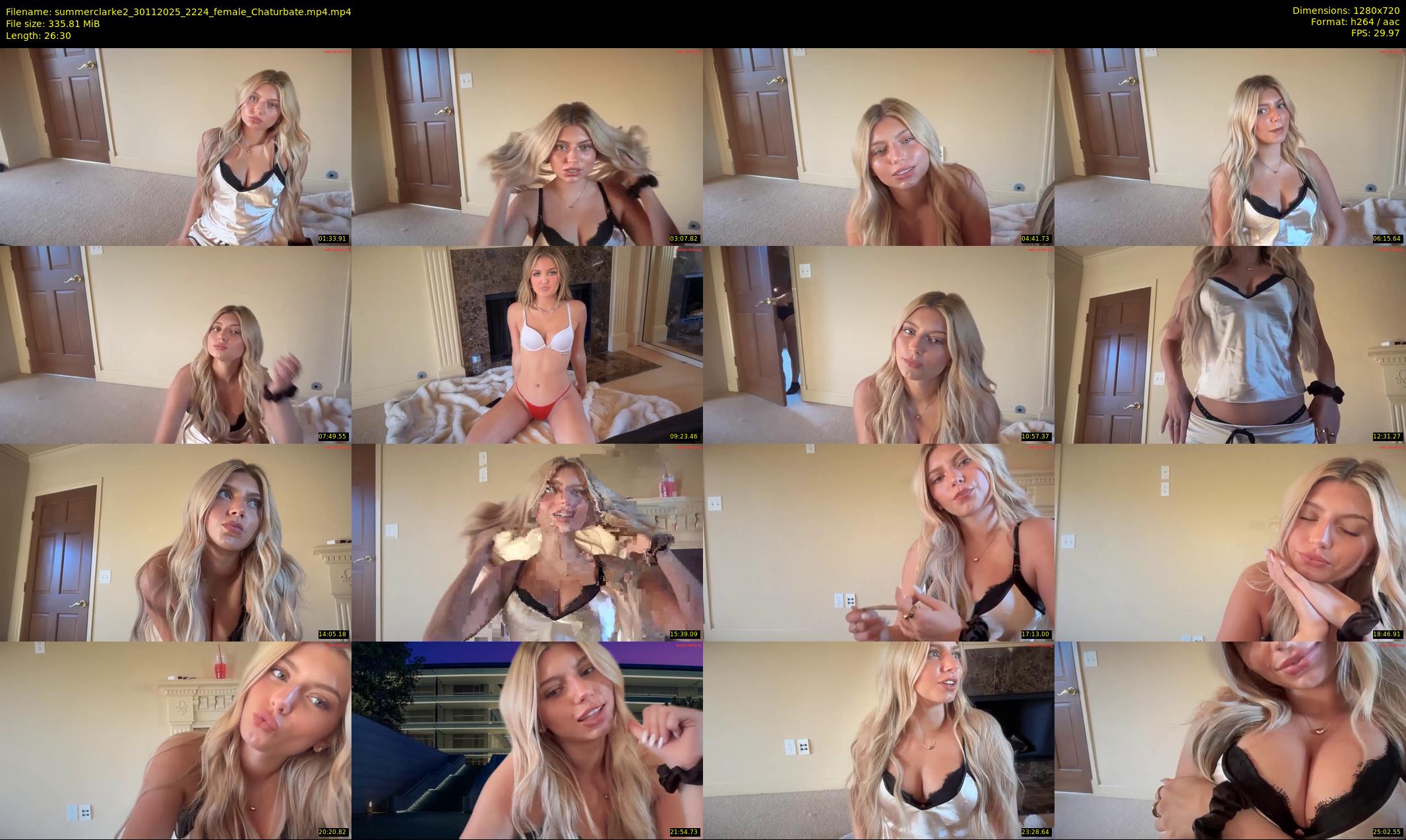 summerclarke2 — 27 minute Chaturbate female cam show recording, 720p, Nov 30, 2025
