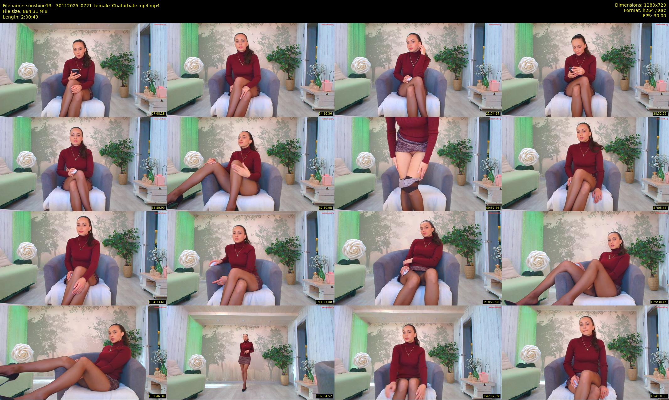sunshine13_ — 121 minute Chaturbate female cam show recording, 720p, Nov 30, 2025