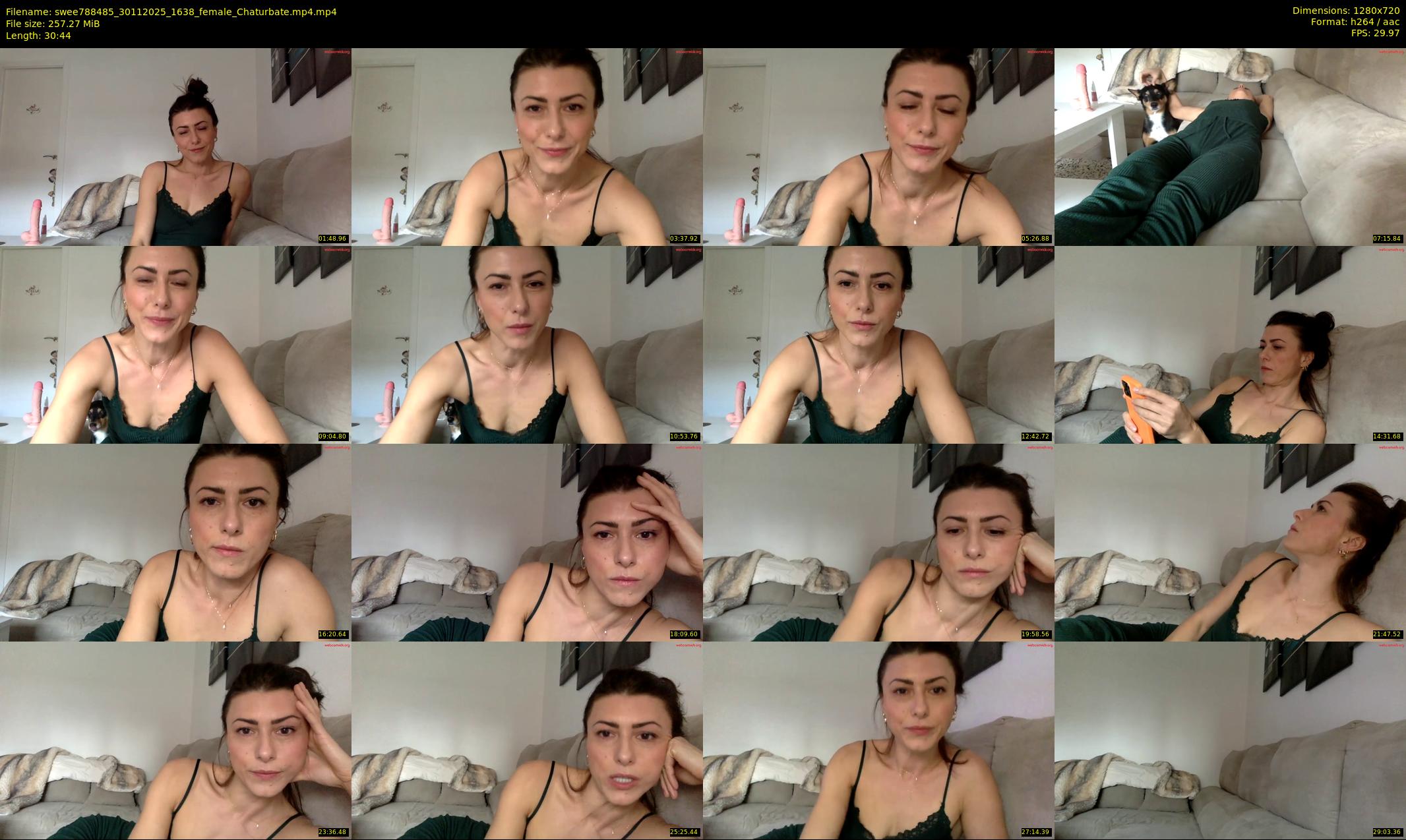 swee788485 — 31 minute Chaturbate female cam show recording, 720p, Nov 30, 2025