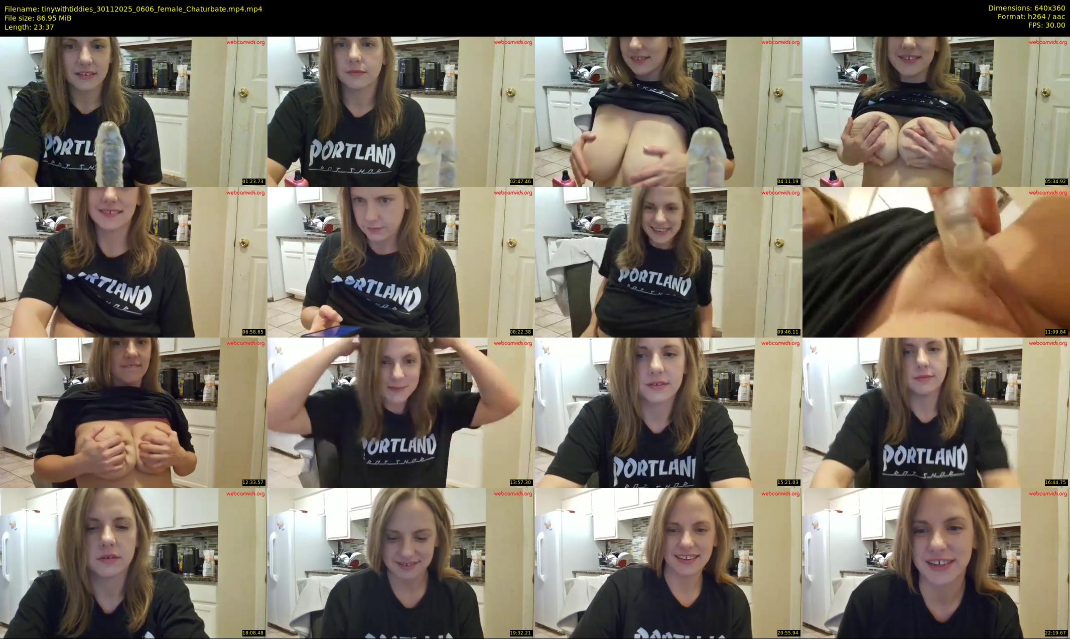 tinywithtiddies — 24 minute Chaturbate female cam show recording, 360p, Nov 30, 2025