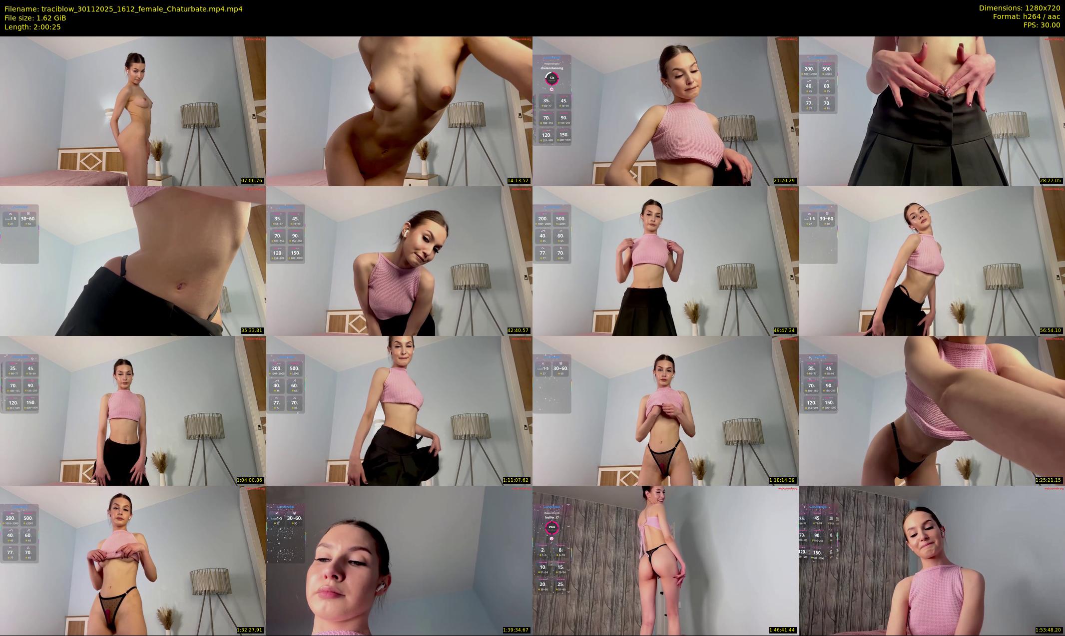 traciblow — 121 minute Chaturbate female cam show recording, 720p, Nov 30, 2025