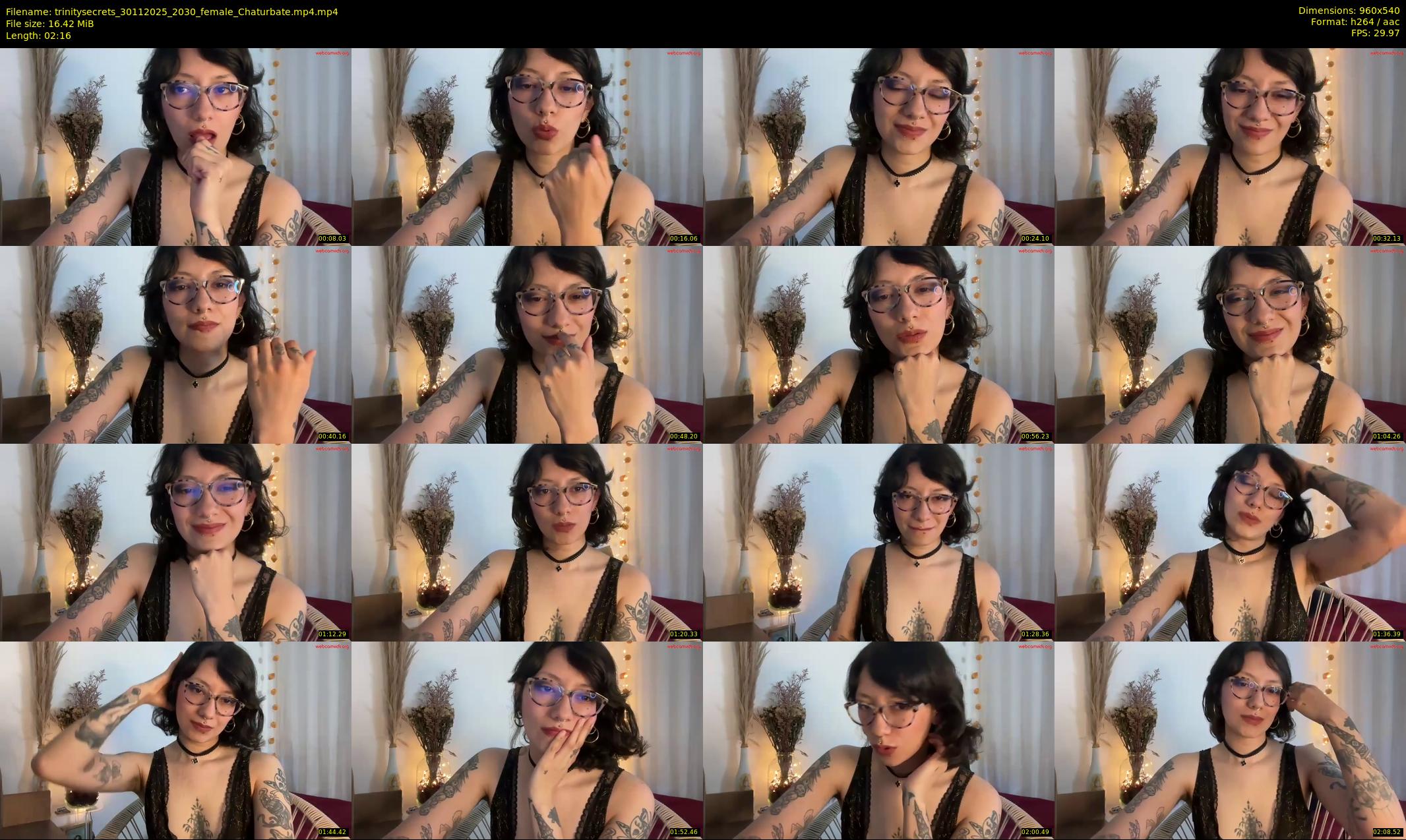 trinitysecrets — 3 minute Chaturbate female cam show recording, 480p, Nov 30, 2025