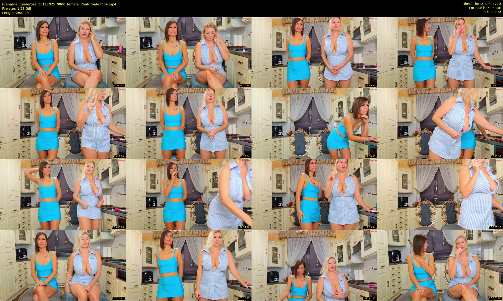 tunderose — 121 minute Chaturbate female cam show recording, 720p, Nov 30, 2025