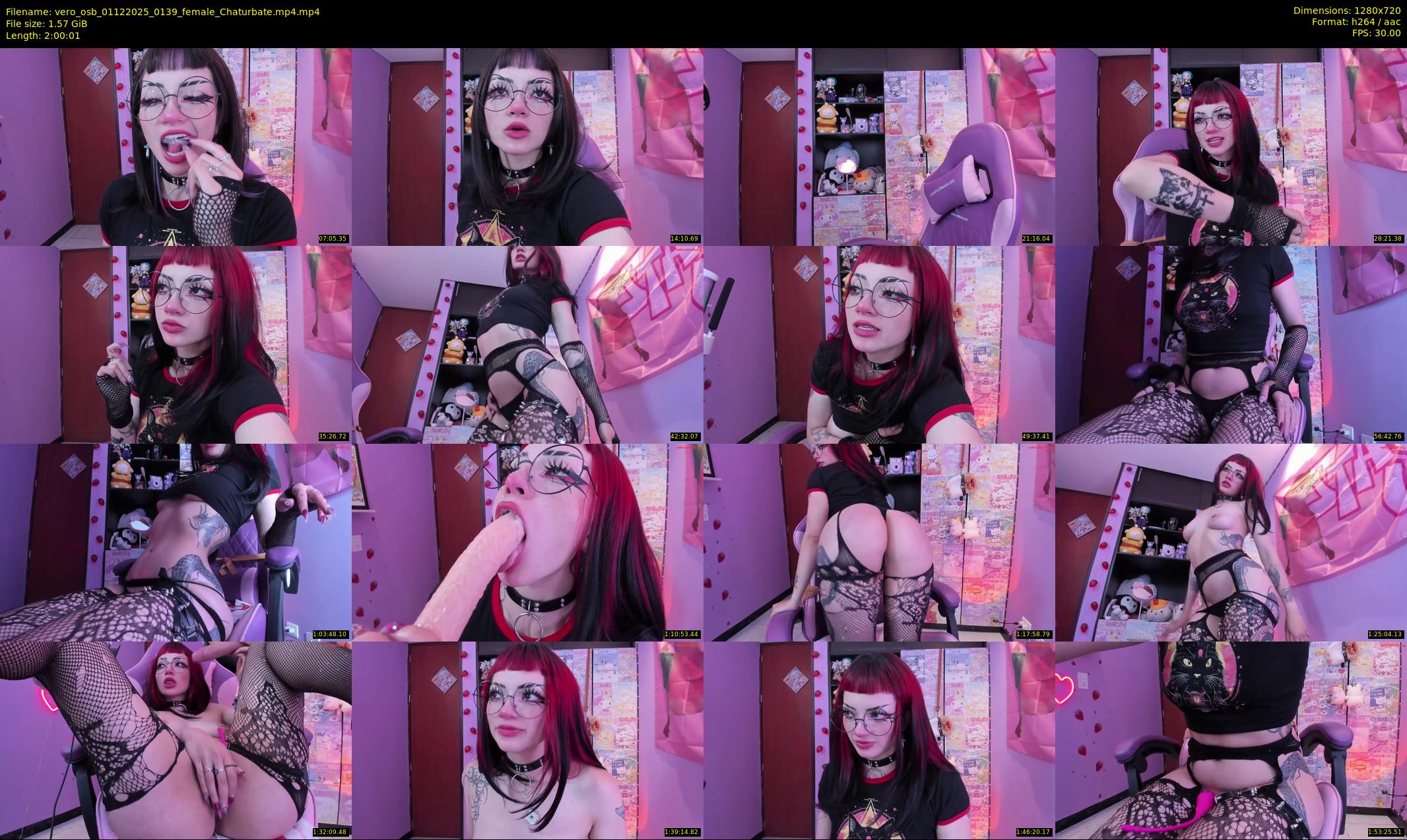 vero_osb — 121 minute Chaturbate female cam show recording, 720p, Dec 1, 2025
