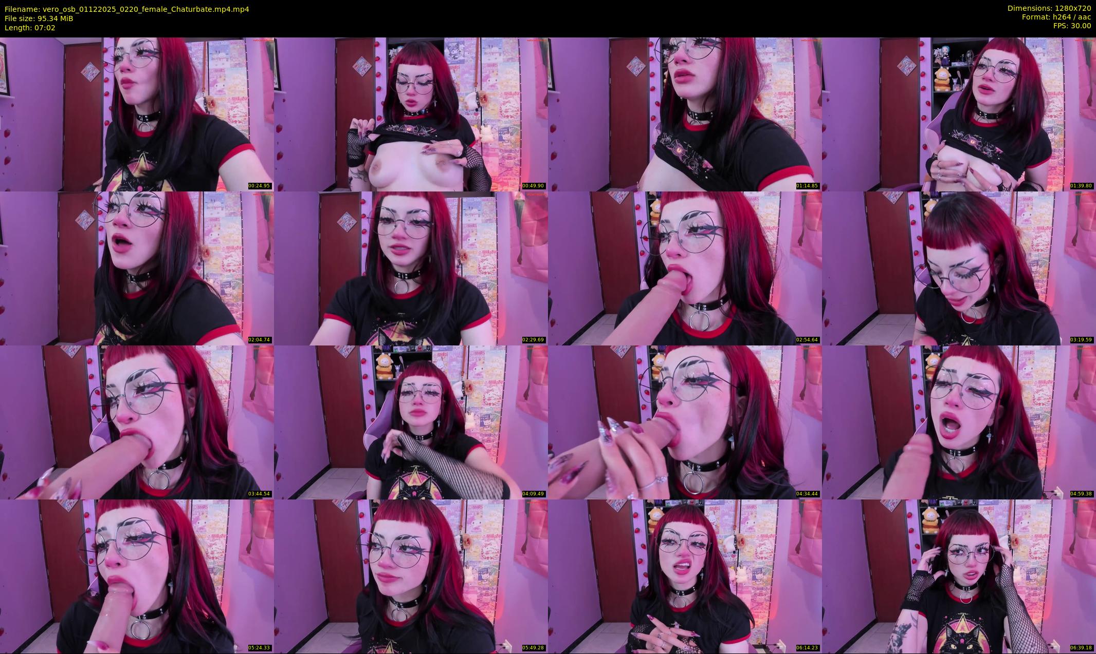vero_osb — 8 minute Chaturbate female cam show recording, 720p, Dec 1, 2025