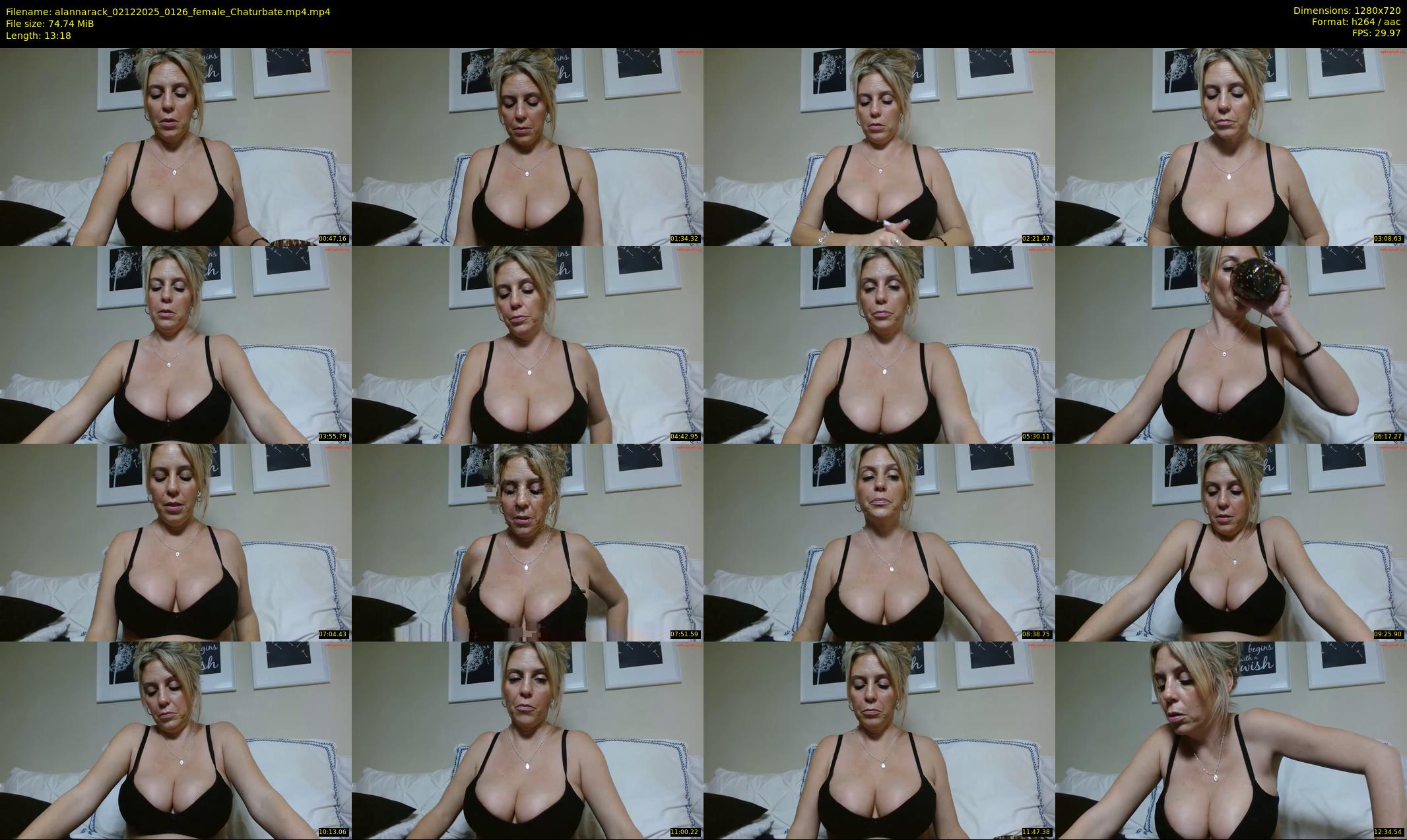 alannarack — 14 minute Chaturbate female cam show recording, 720p, Dec 2, 2025