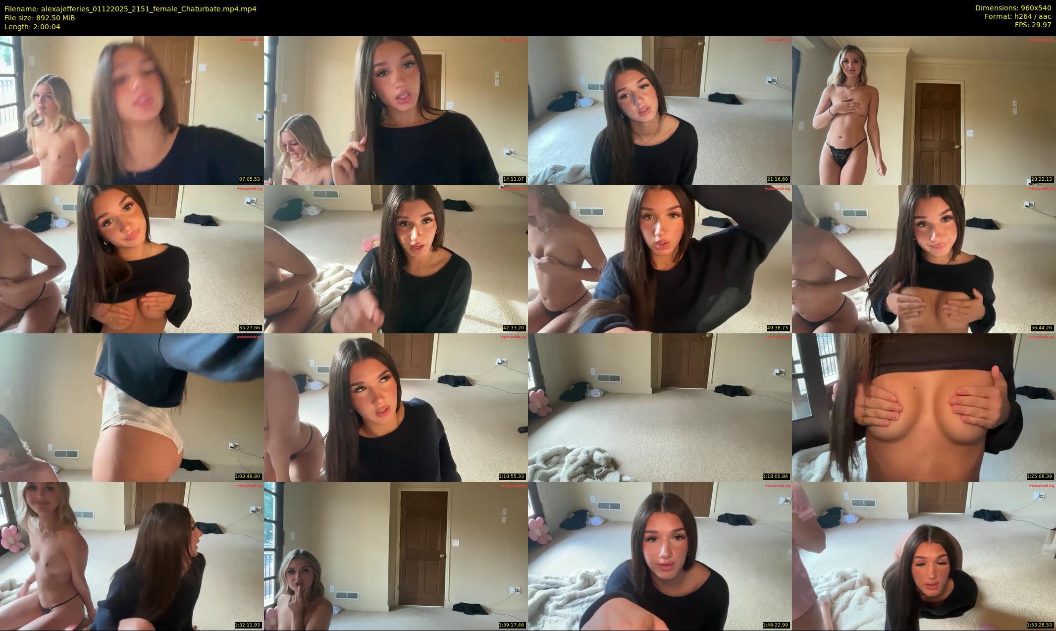 alexajefferies — 121 minute Chaturbate female cam show recording, 480p, Dec 1, 2025