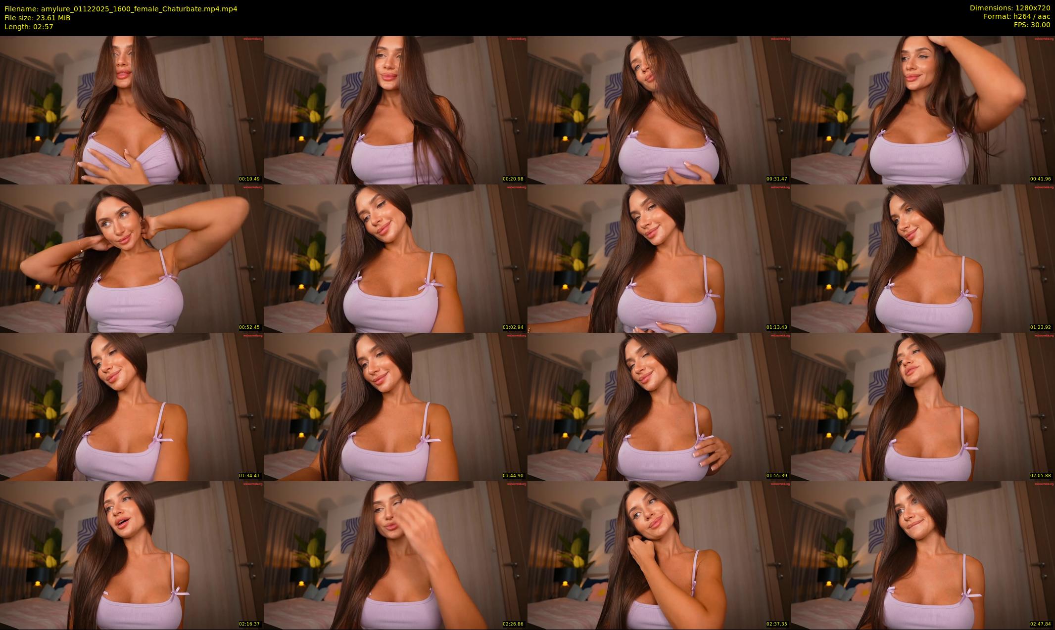 amylure — 3 minute Chaturbate female cam show recording, 720p, Dec 1, 2025