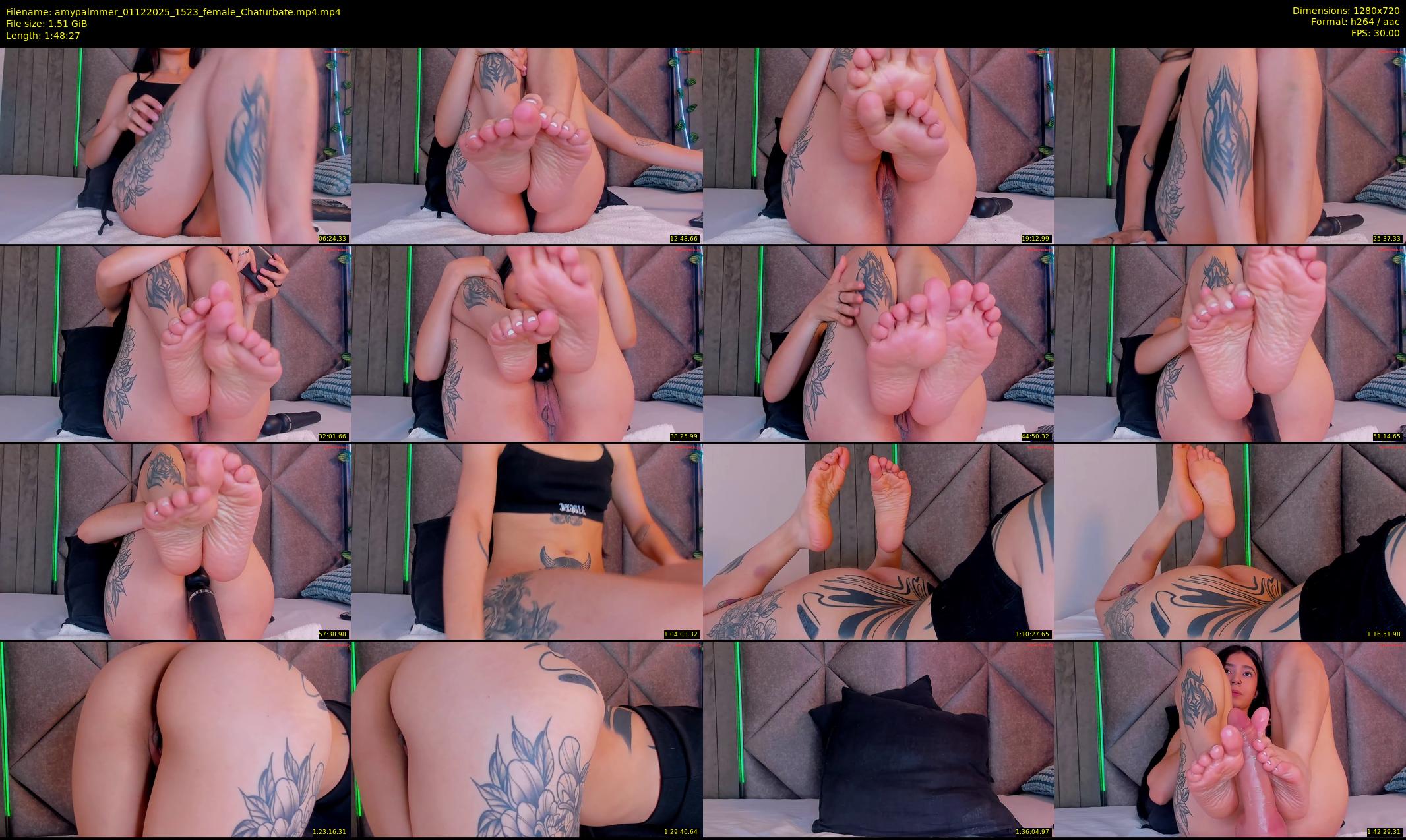 amypalmmer — 109 minute Chaturbate female cam show recording, 720p, Dec 1, 2025