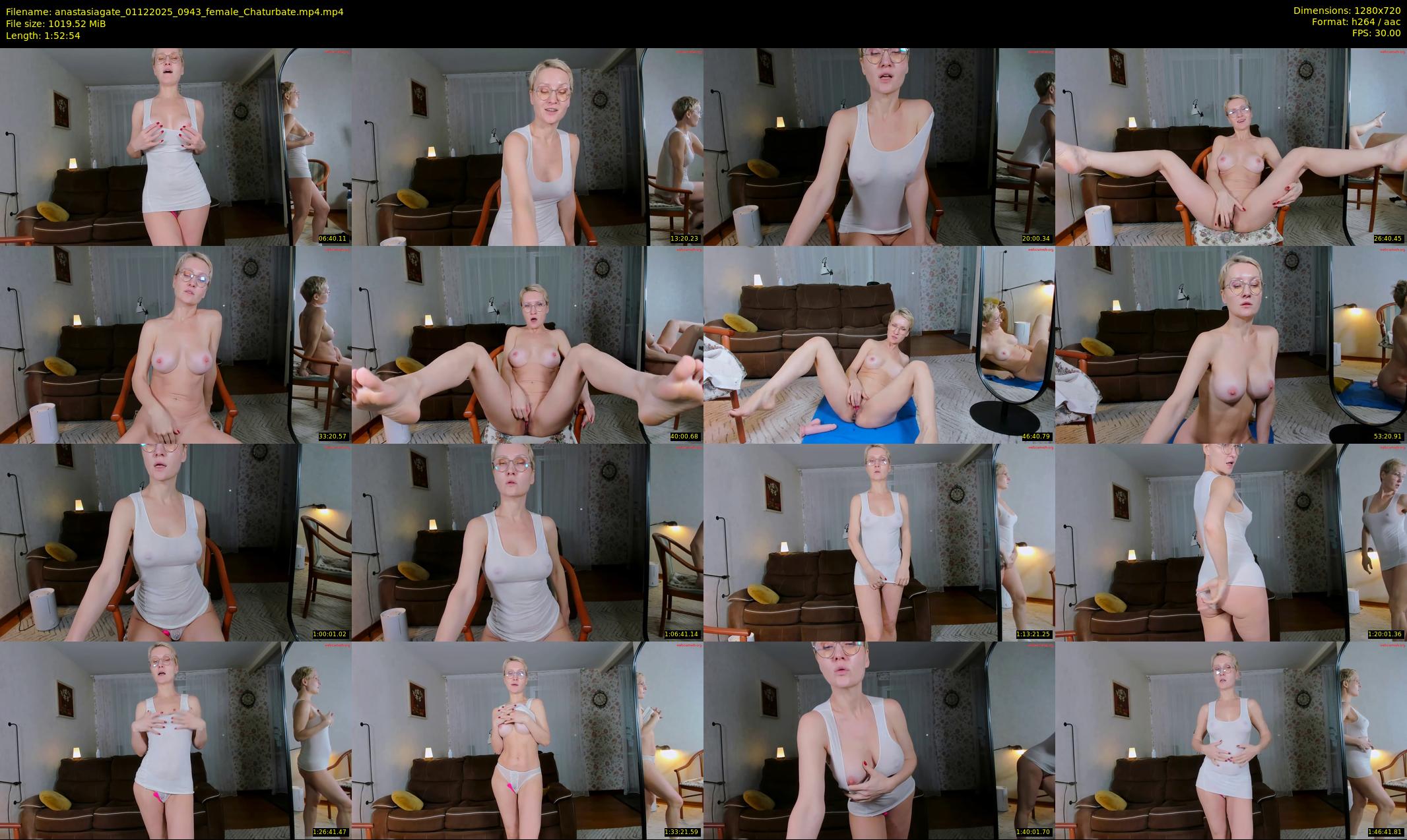 anastasiagate — 113 minute Chaturbate female cam show recording, 720p, Dec 1, 2025