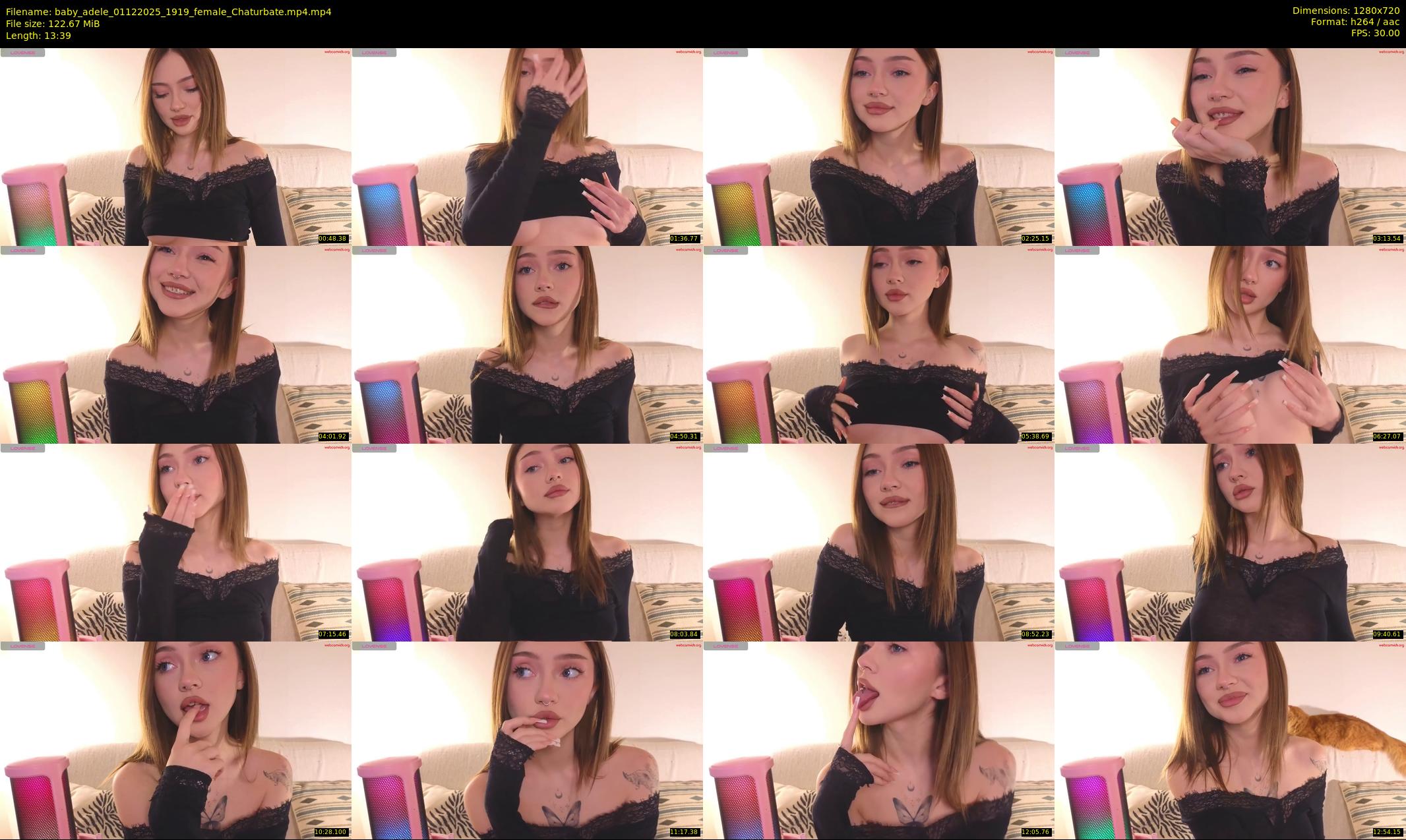 baby_adele — 14 minute Chaturbate female cam show recording, 720p, Dec 1, 2025