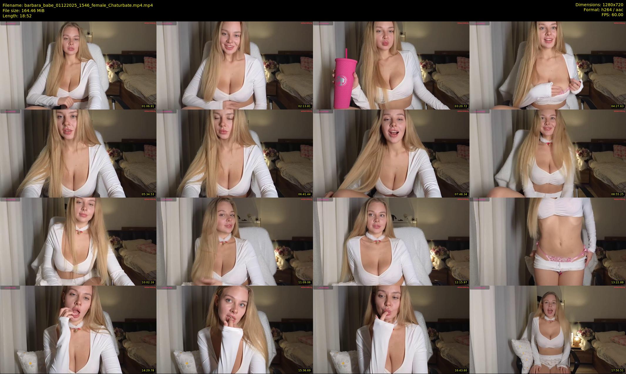 barbara_babe — 19 minute Chaturbate female cam show recording, 720p, Dec 1, 2025