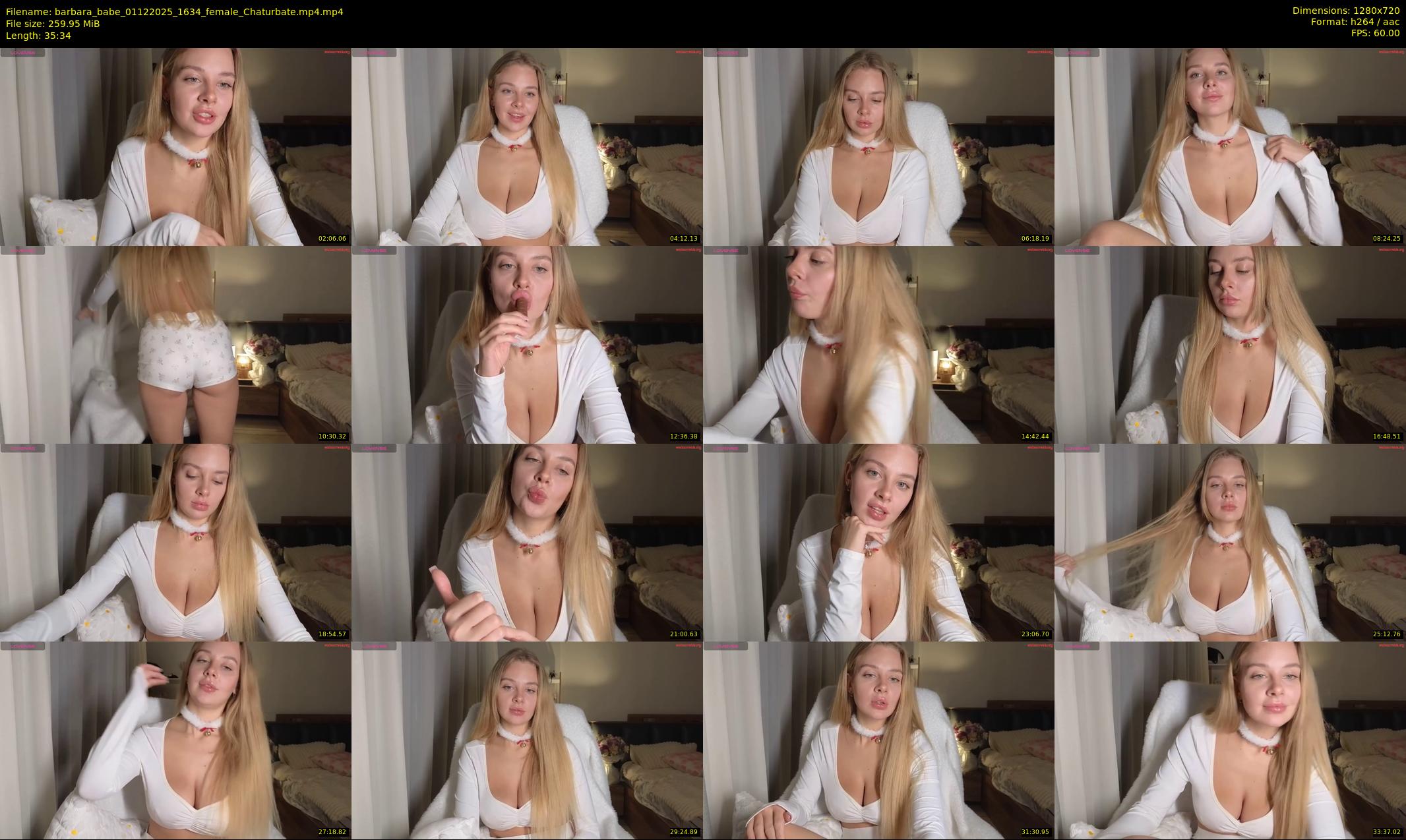barbara_babe — 36 minute Chaturbate female cam show recording, 720p, Dec 1, 2025