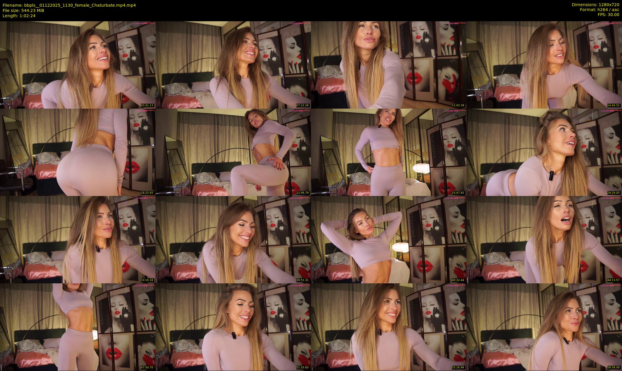 bbpls_ — 63 minute Chaturbate female cam show recording, 720p, Dec 1, 2025