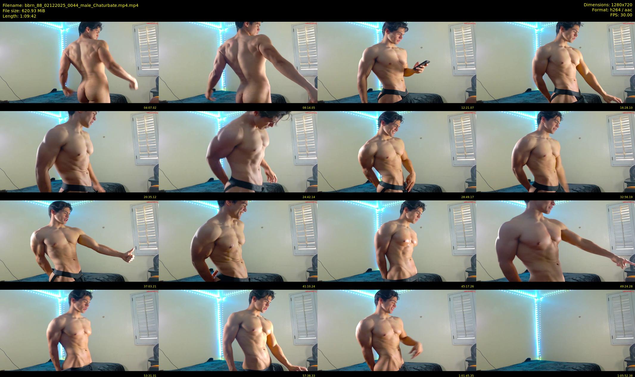 bbrn_88 — 70 minute Chaturbate male cam show recording, 720p, Dec 2, 2025
