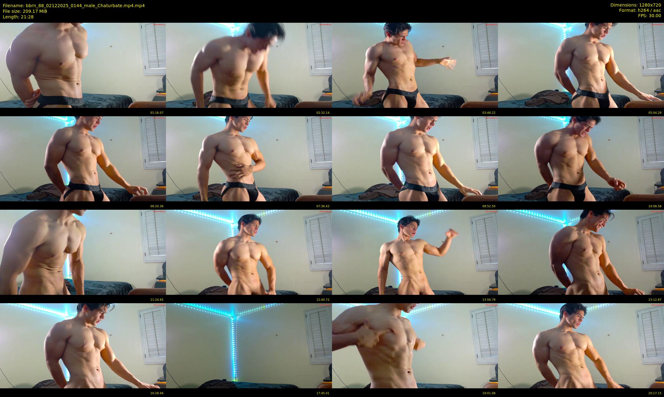 bbrn_88 — 22 minute Chaturbate male cam show recording, 720p, Dec 2, 2025