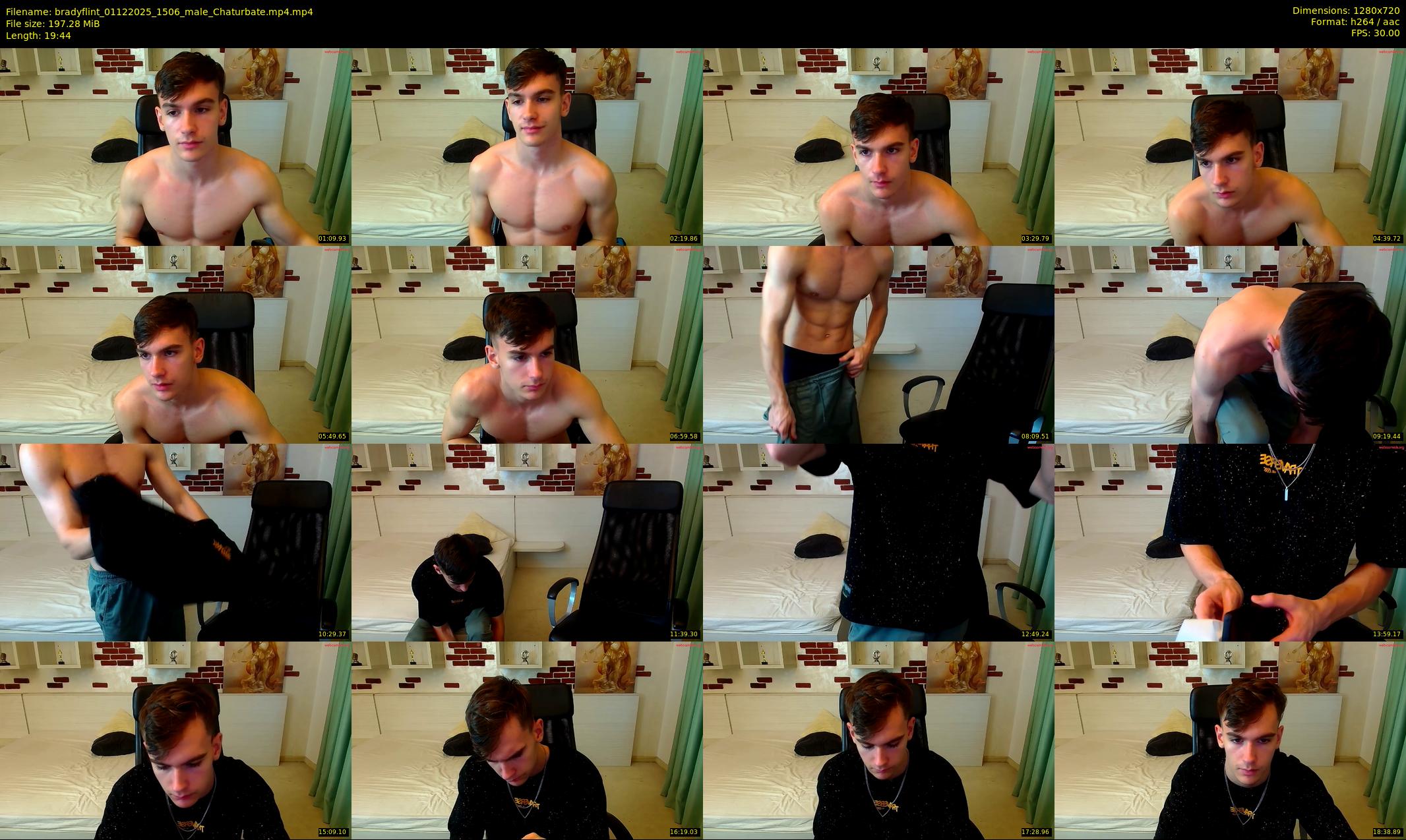 bradyflint — 20 minute Chaturbate male cam show recording, 720p, Dec 1, 2025