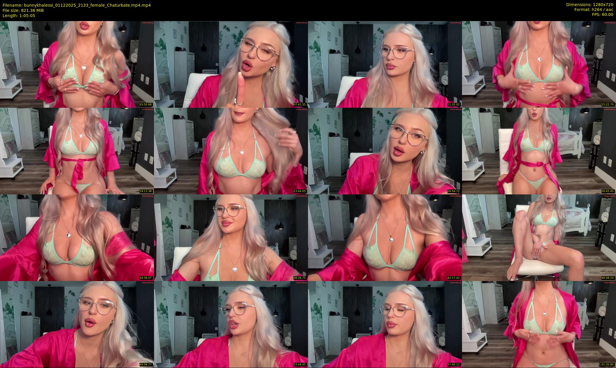 bunnykhalessi — 66 minute Chaturbate female cam show recording, 720p, Dec 1, 2025
