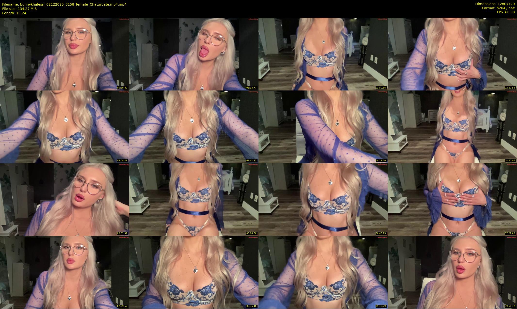 bunnykhalessi — 11 minute Chaturbate female cam show recording, 720p, Dec 2, 2025