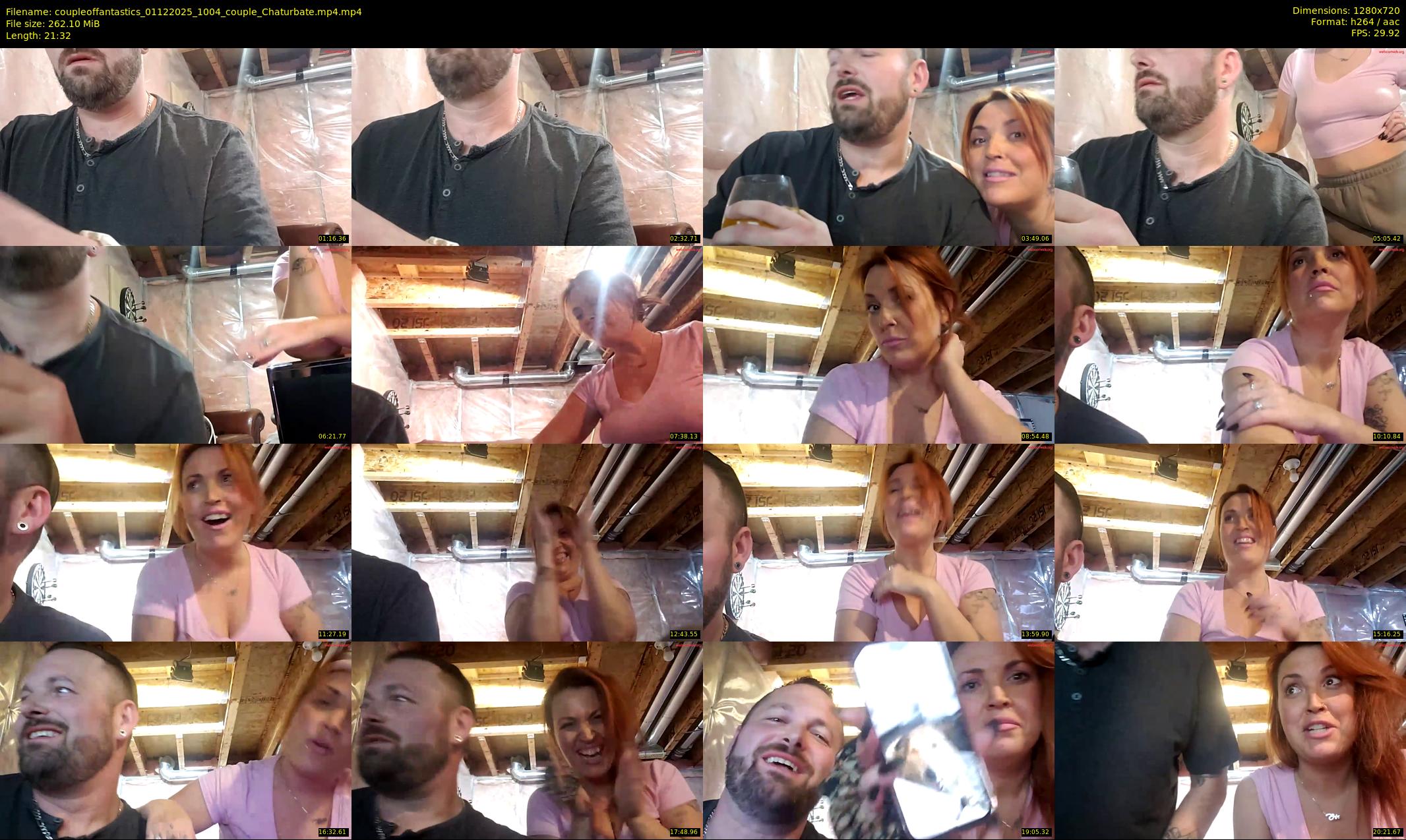coupleoffantastics — 22 minute Chaturbate couple cam show recording, 720p, Dec 1, 2025