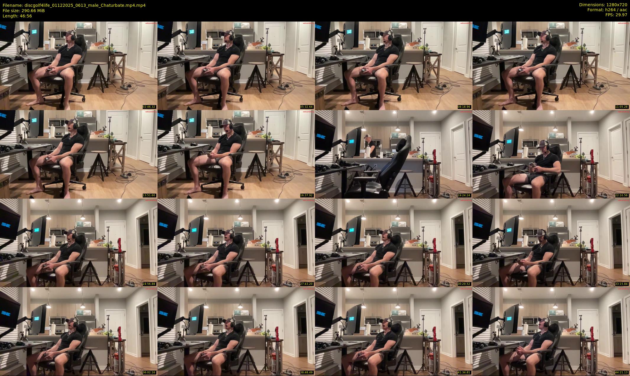 discgolf4life — 47 minute Chaturbate male cam show recording, 720p, Dec 1, 2025