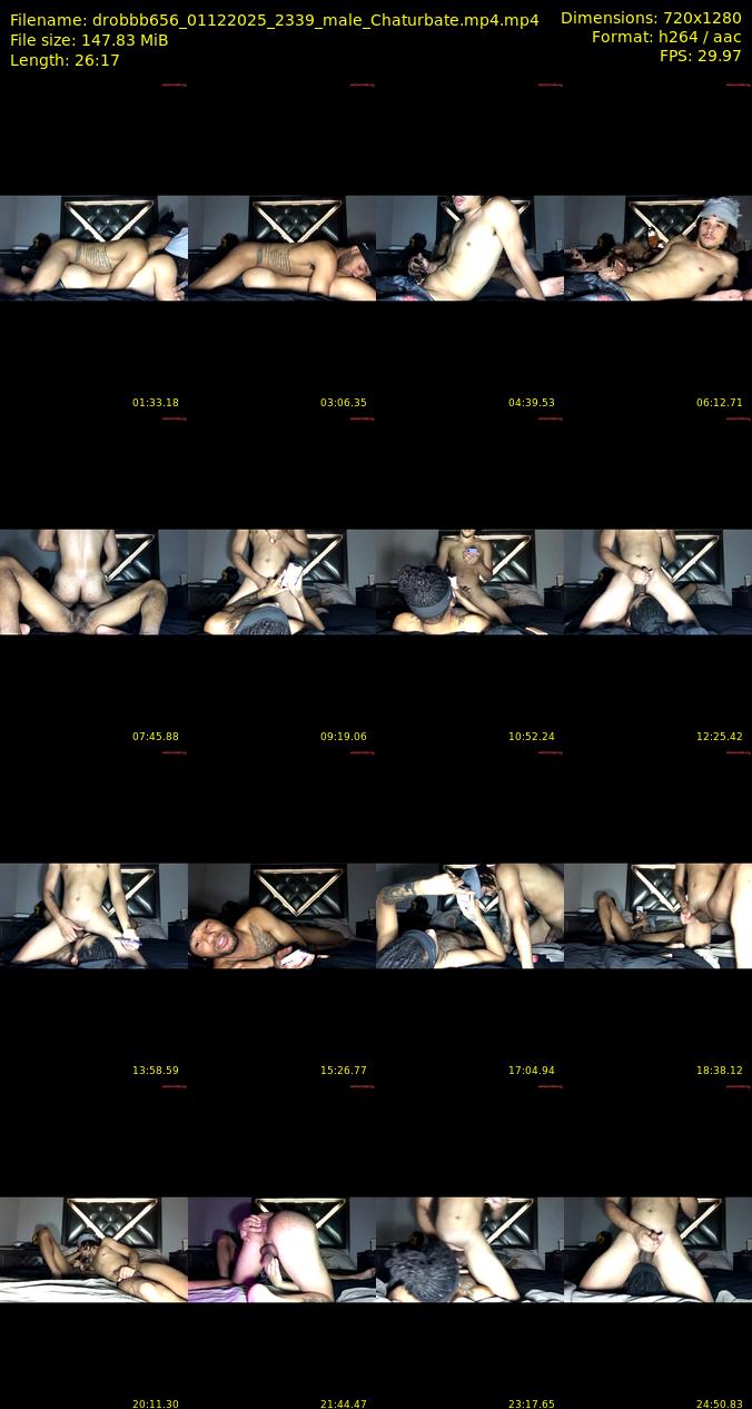 drobbb656 — 27 minute Chaturbate male cam show recording, 1080p, Dec 1, 2025