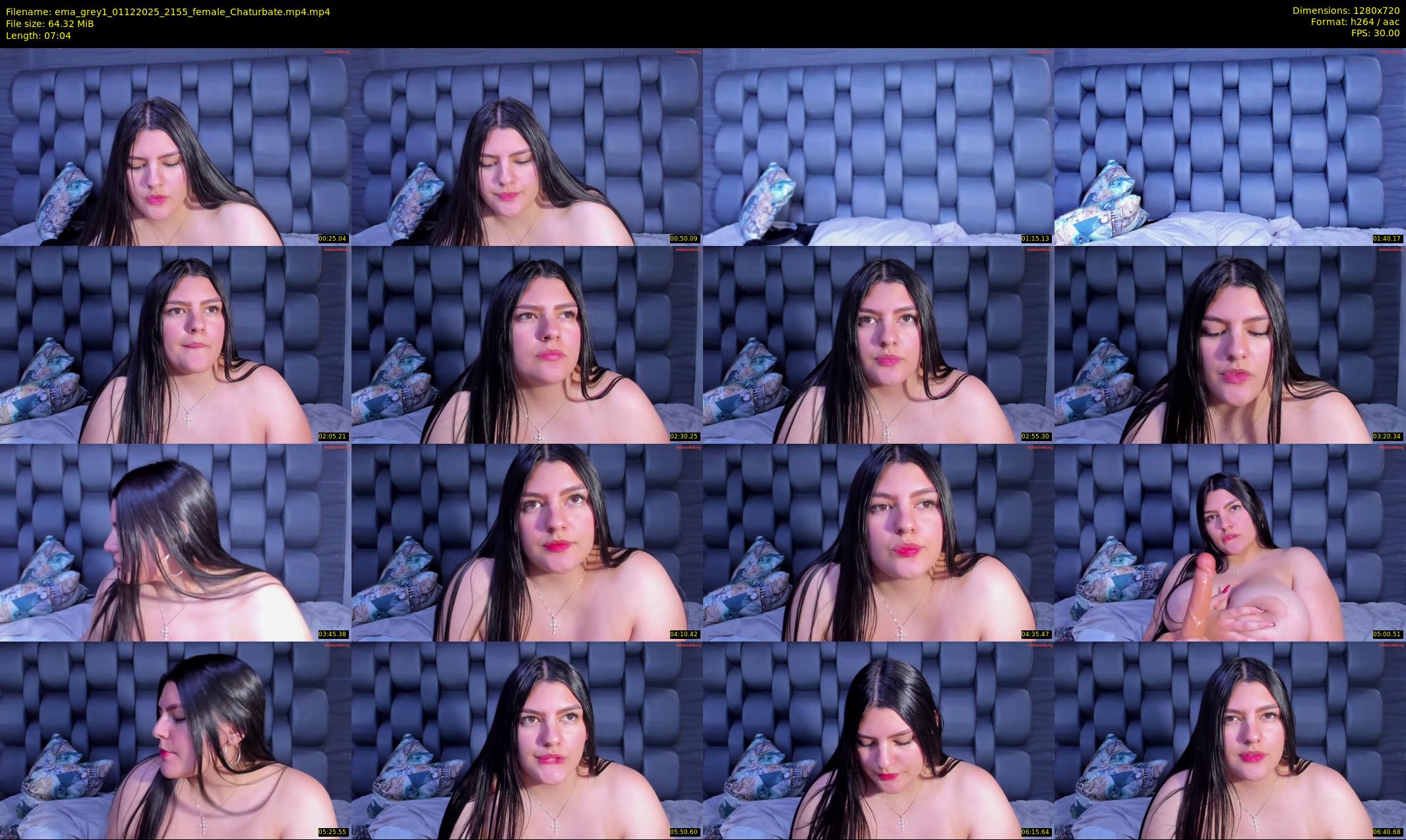 ema_grey1 — 8 minute Chaturbate female cam show recording, 720p, Dec 1, 2025