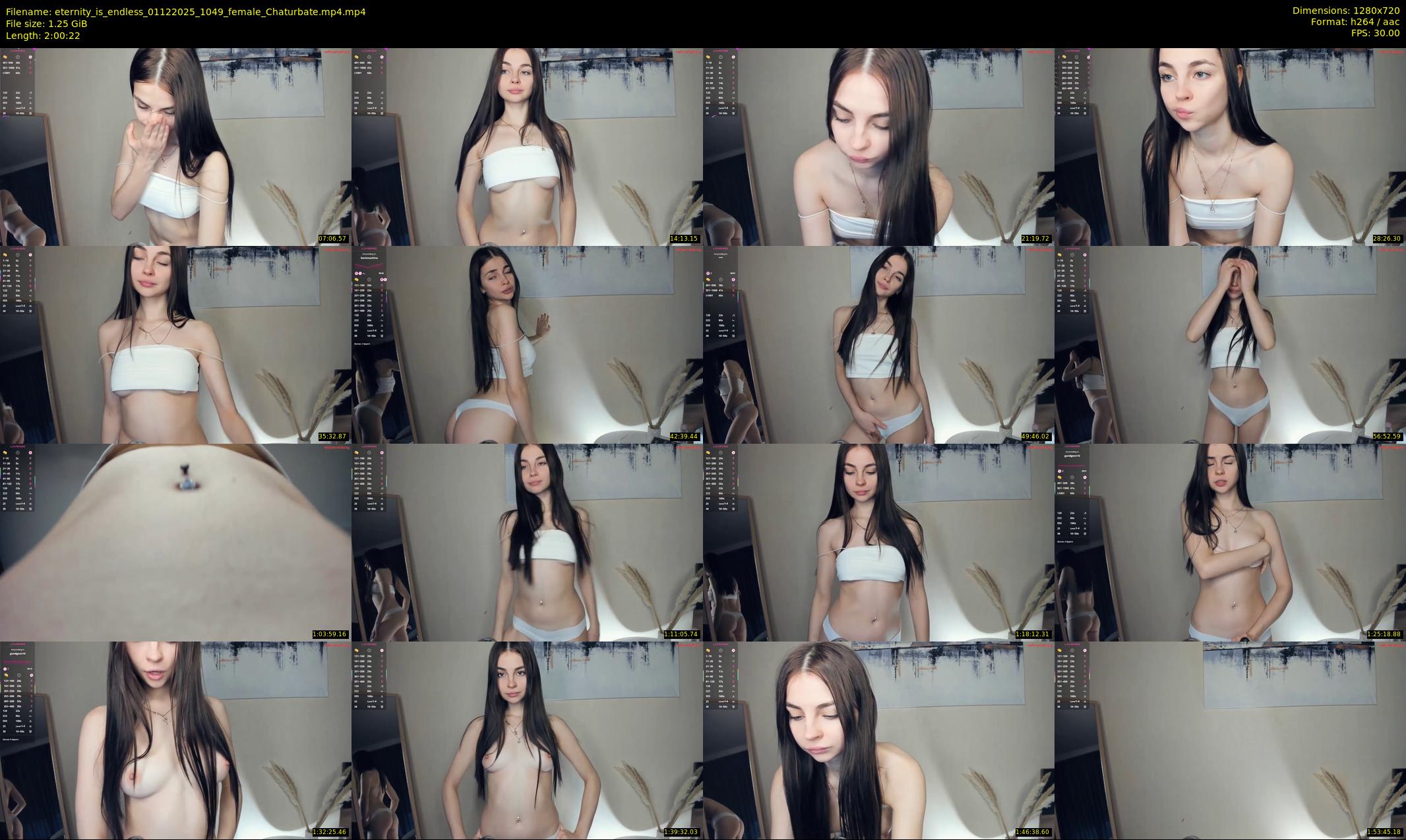 eternity_is_endless — 121 minute Chaturbate female cam show recording, 720p, Dec 1, 2025