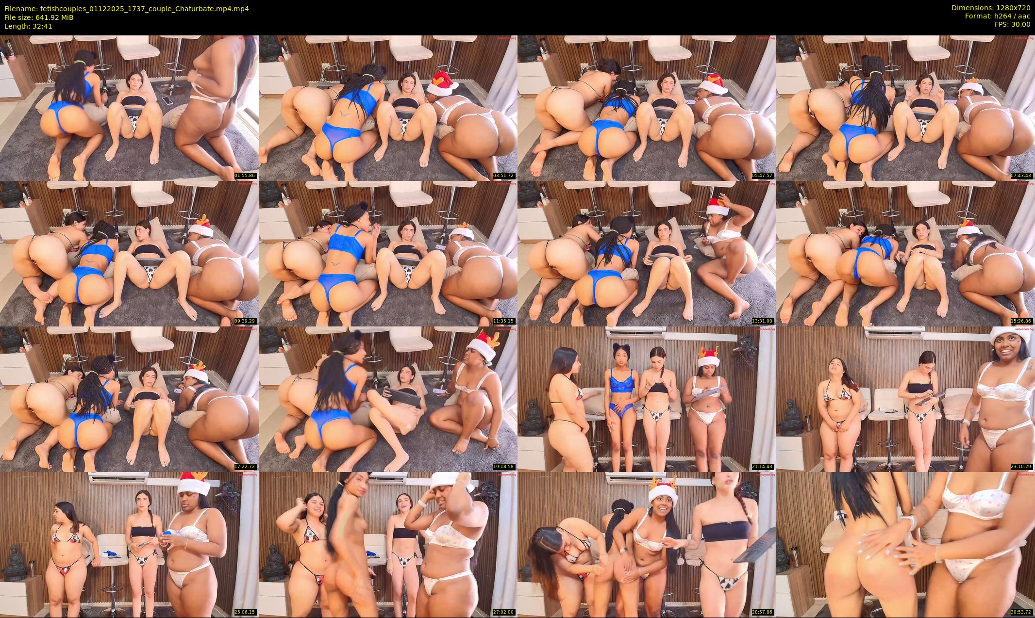 fetishcouples — 33 minute Chaturbate couple cam show recording, 720p, Dec 1, 2025
