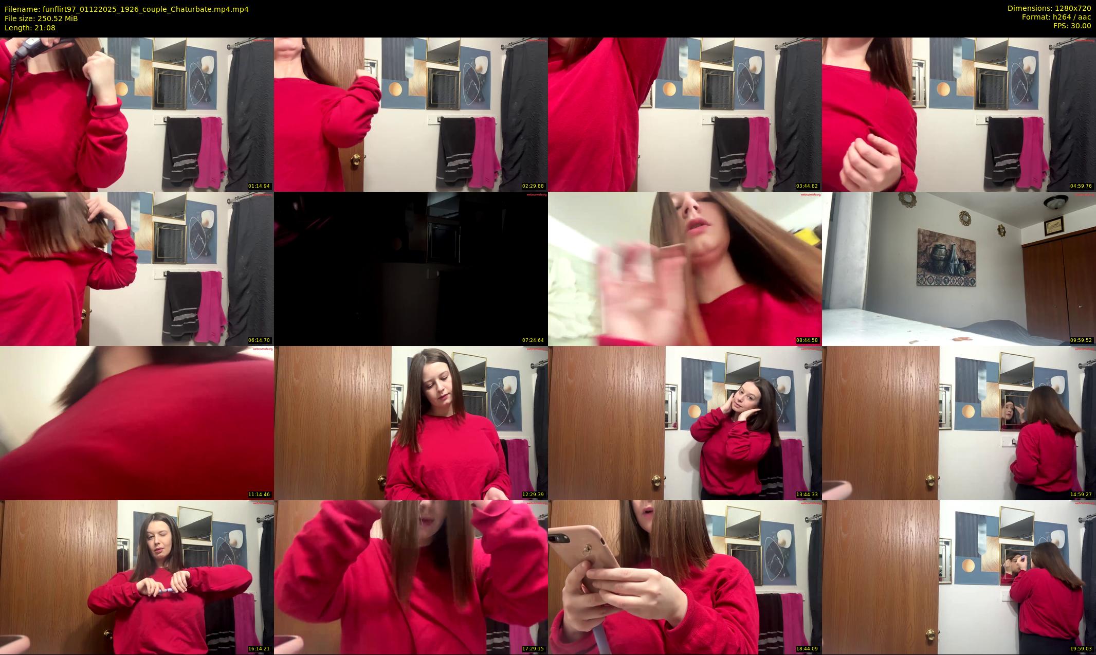 funflirt97 — 22 minute Chaturbate female cam show recording, 720p, Dec 1, 2025