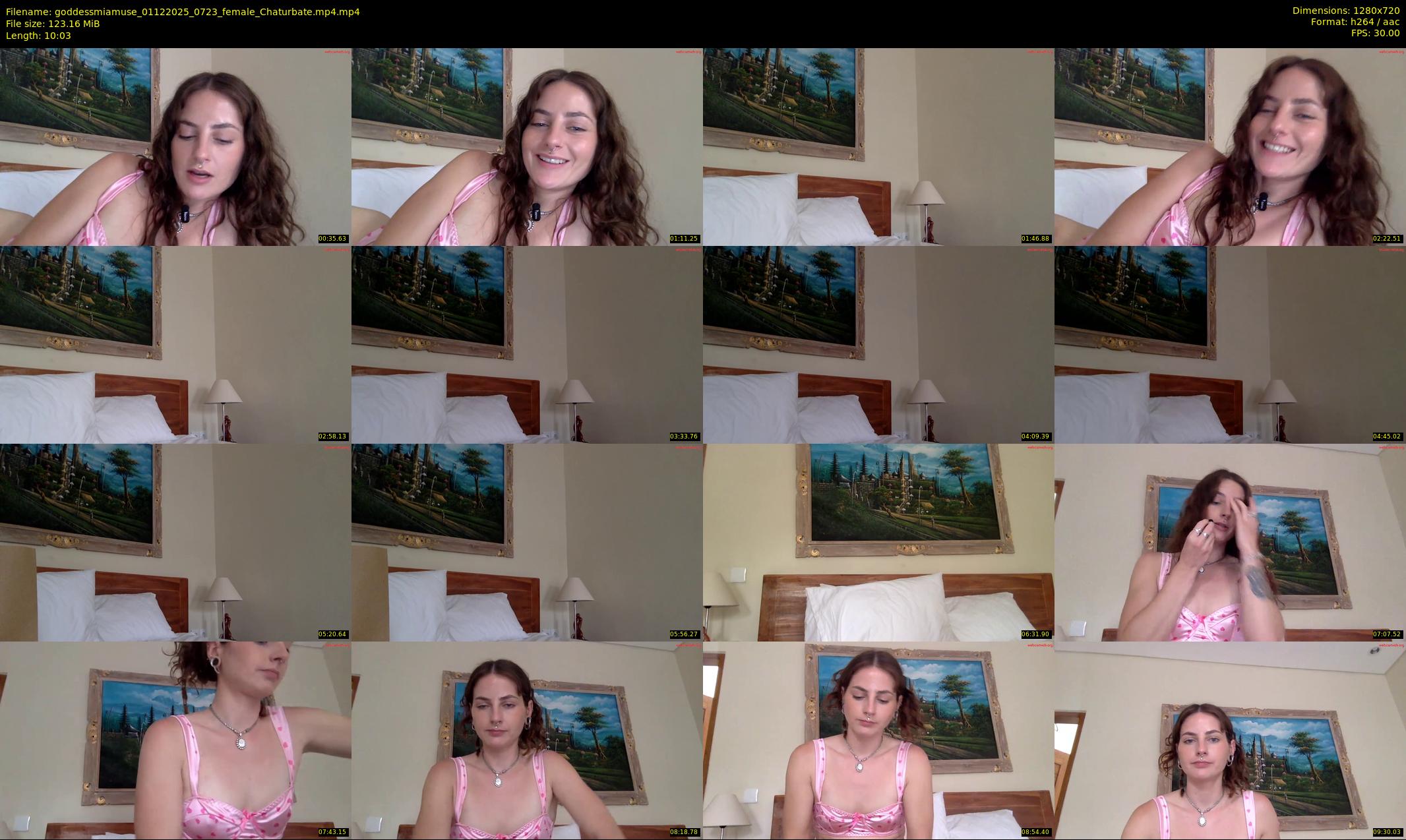 goddessmiamuse — 11 minute Chaturbate female cam show recording, 720p, Dec 1, 2025