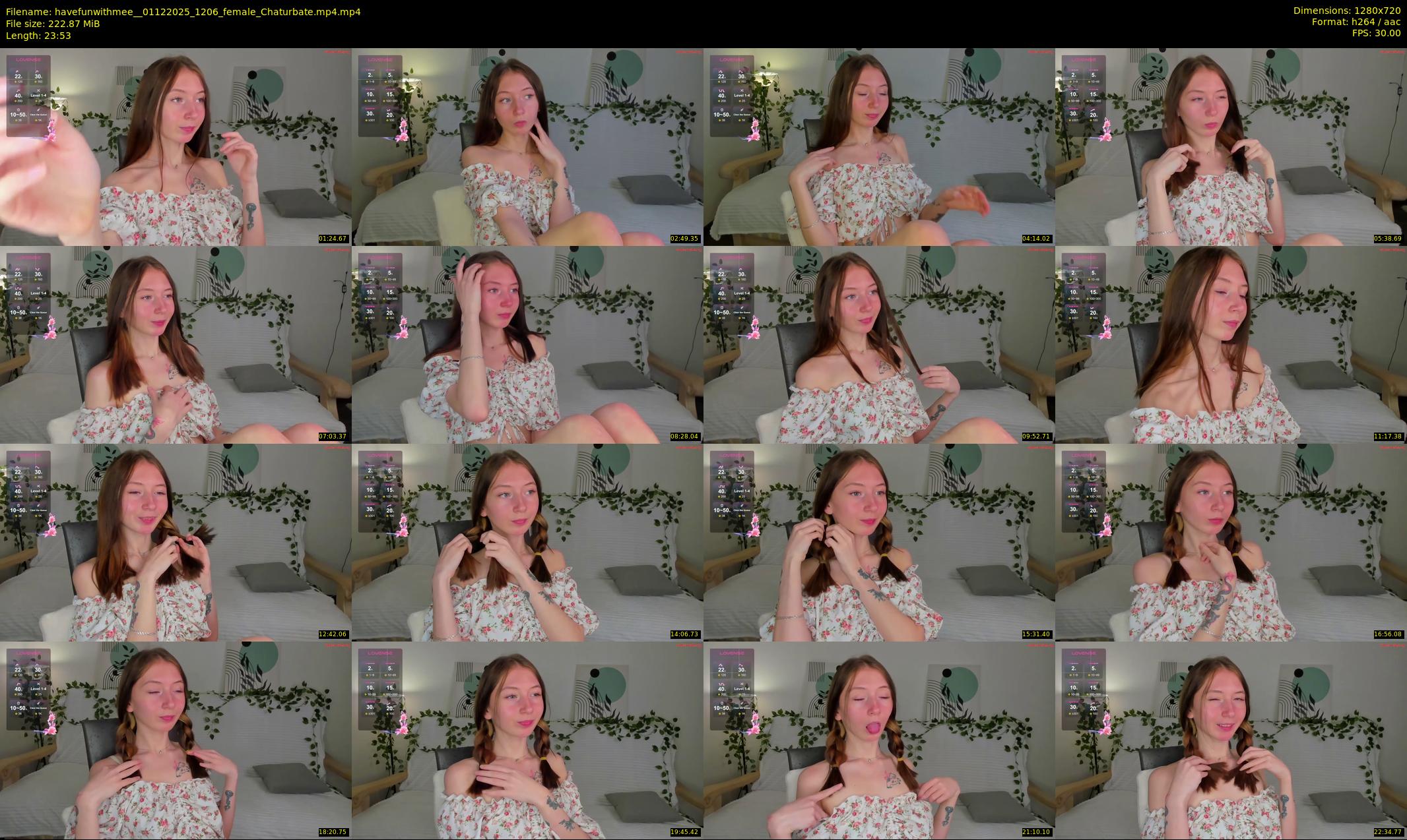 havefunwithmee_ — 24 minute Chaturbate female cam show recording, 720p, Dec 1, 2025