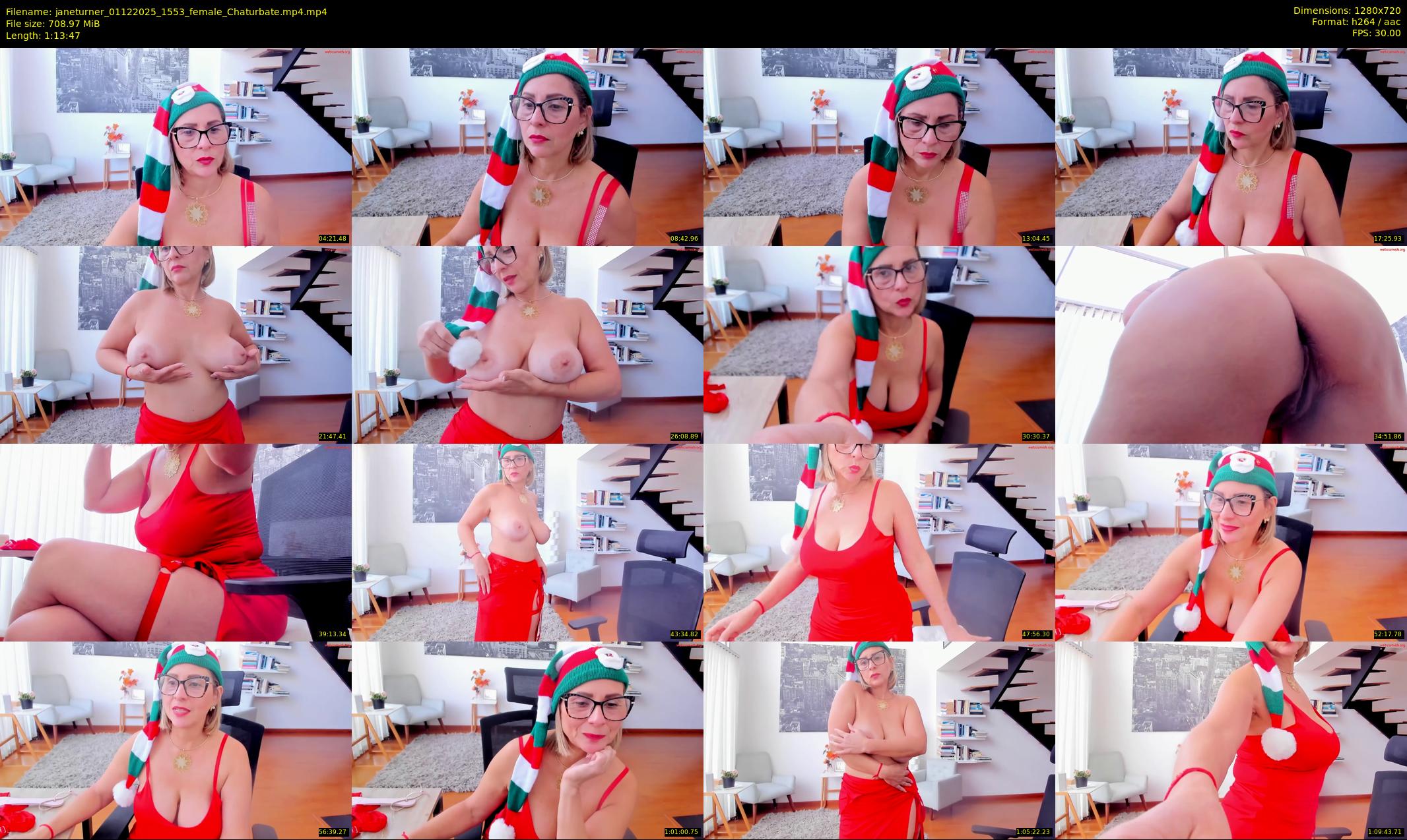janeturner — 74 minute Chaturbate female cam show recording, 720p, Dec 1, 2025